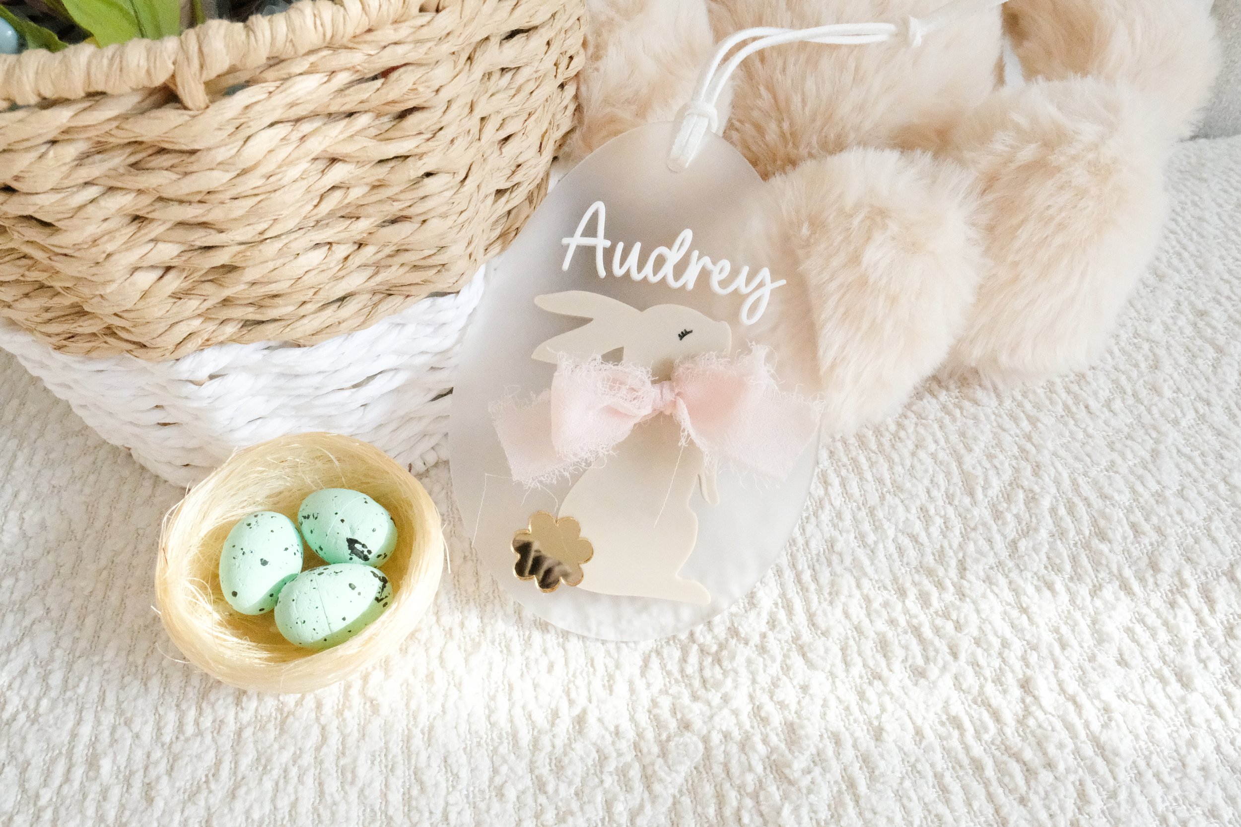 Personalised Easter Bunny Tag