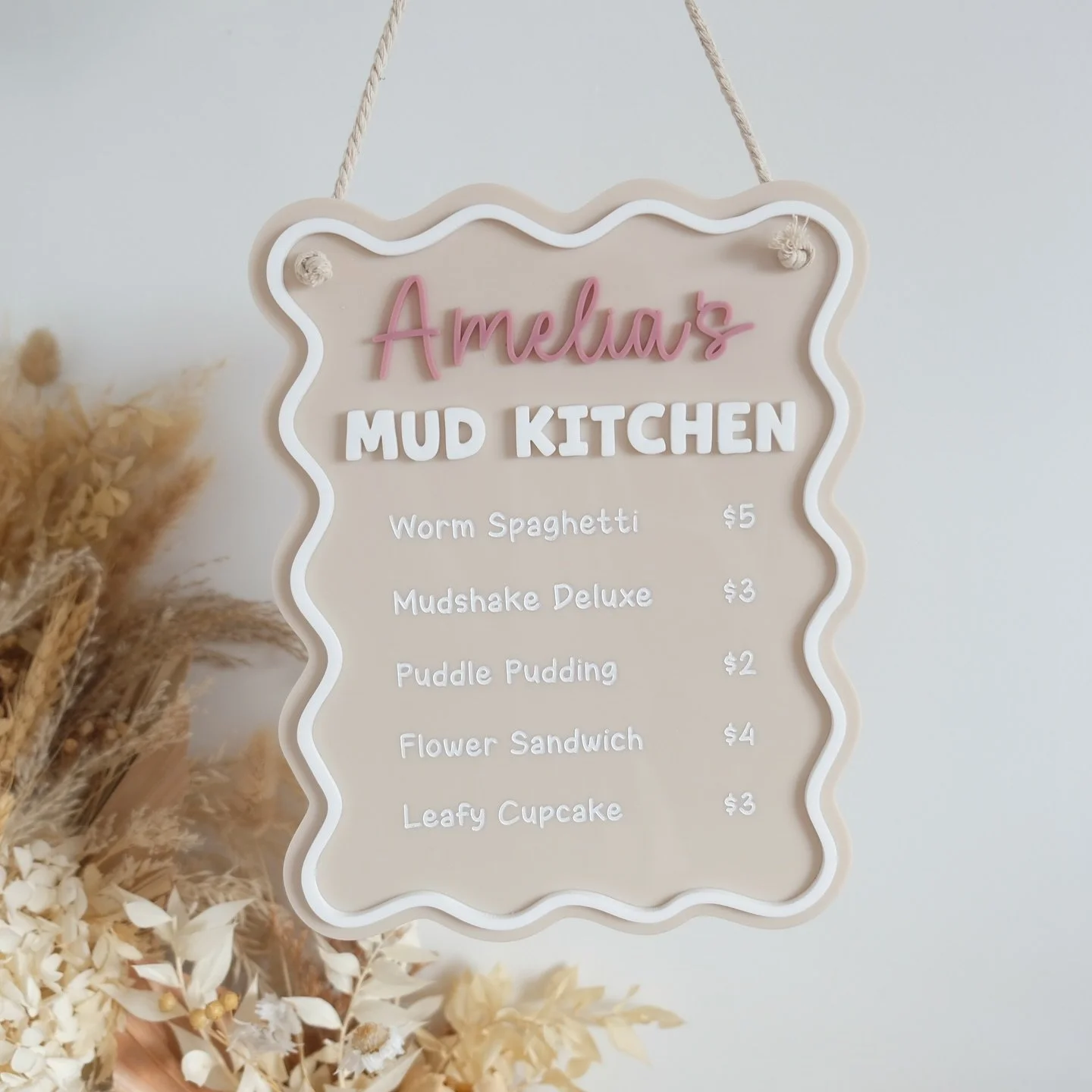 I&rsquo;ve just added my Mud Kitchen Sign to the website and I&rsquo;m honestly so excited to be back in this category again! This range has always been one of my favourites to design &mdash; full of imagination, creativity, and little hands at play 