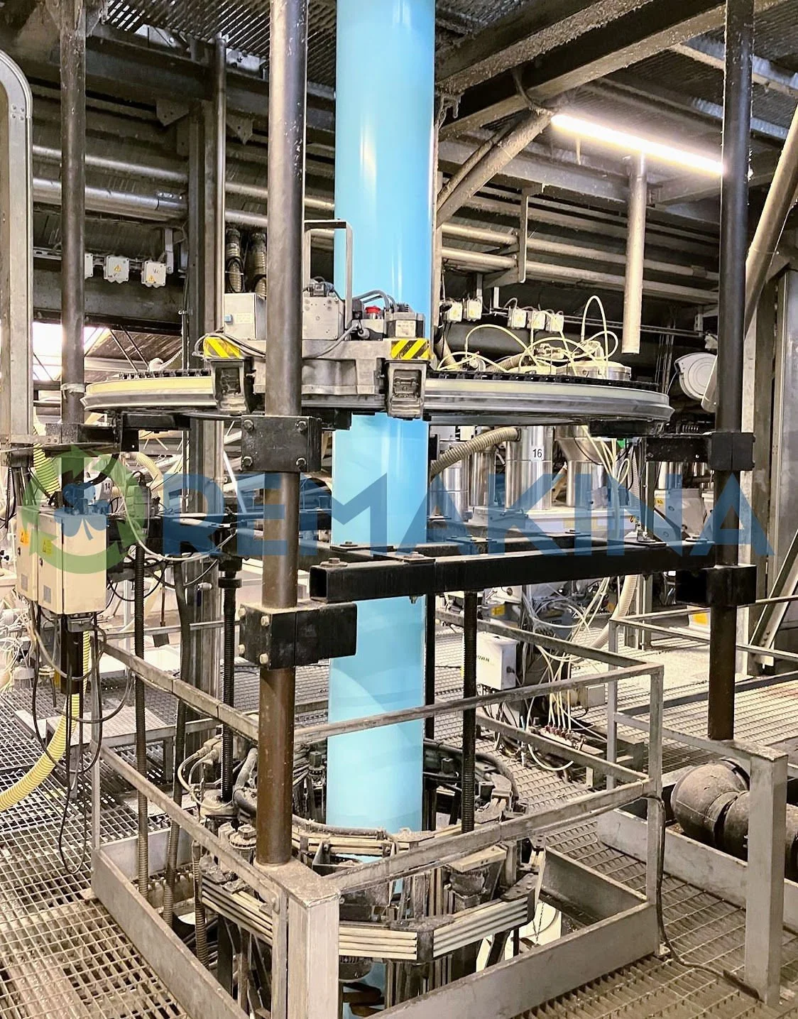 W&H Varex 3 layers blown film line with thickness control Kundig