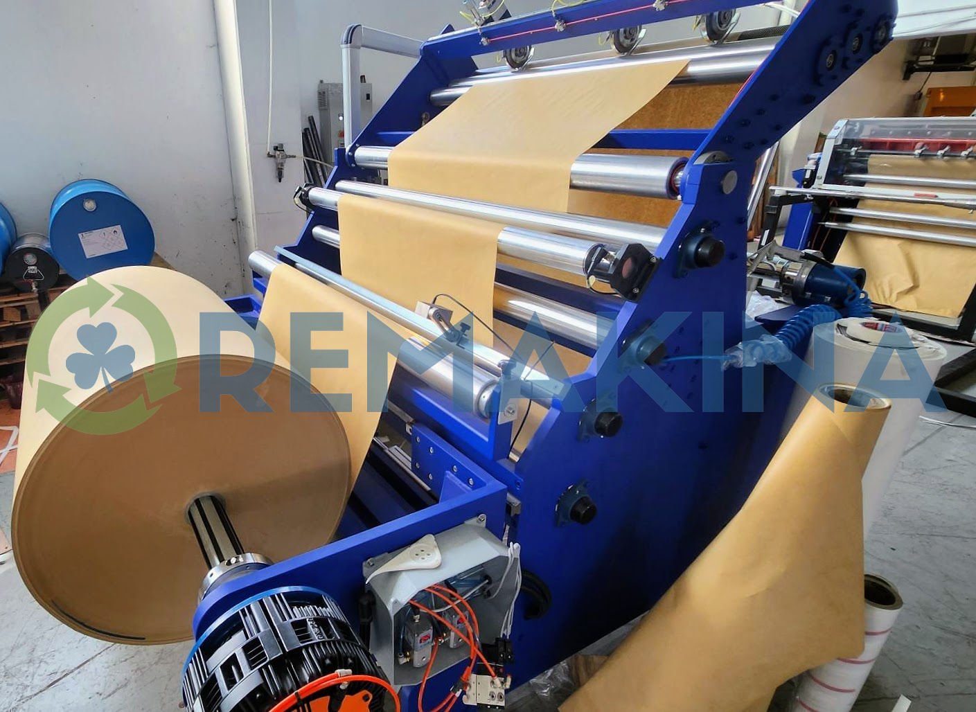 Slitter rewinder Raimokart 1550mm complete line