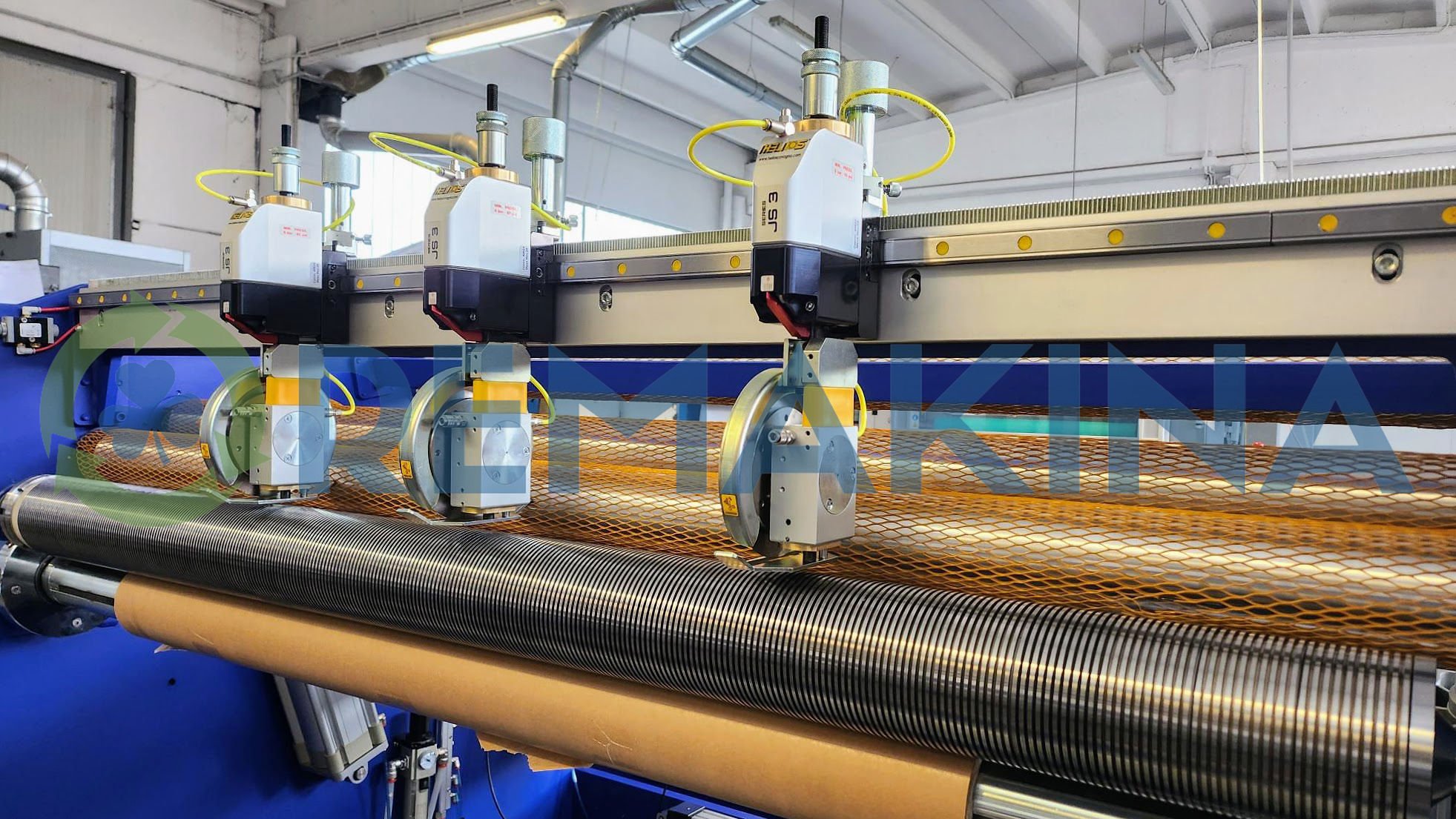 Slitter rewinder Raimokart 1550mm for paper and plastic
