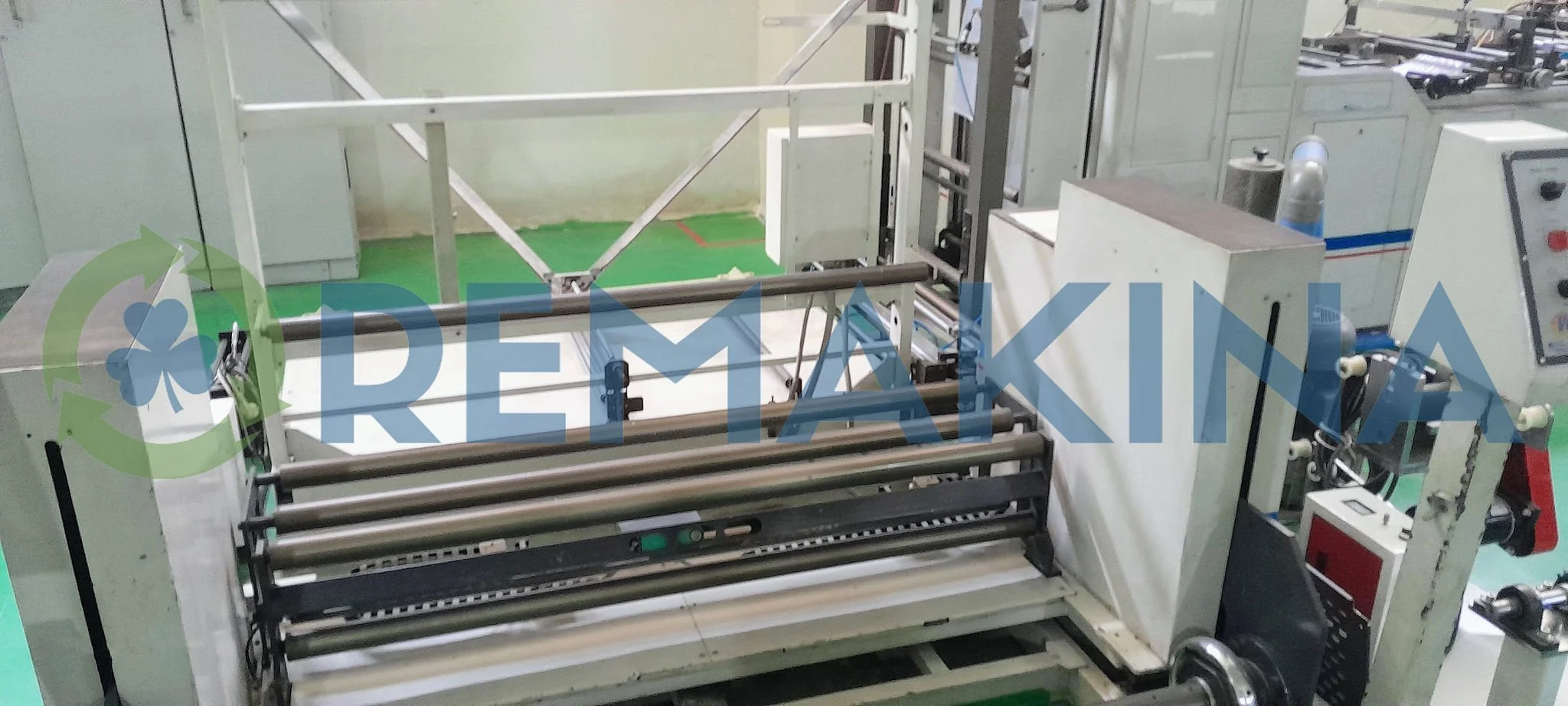 Mamata bag making machine for wicket bags folding unit