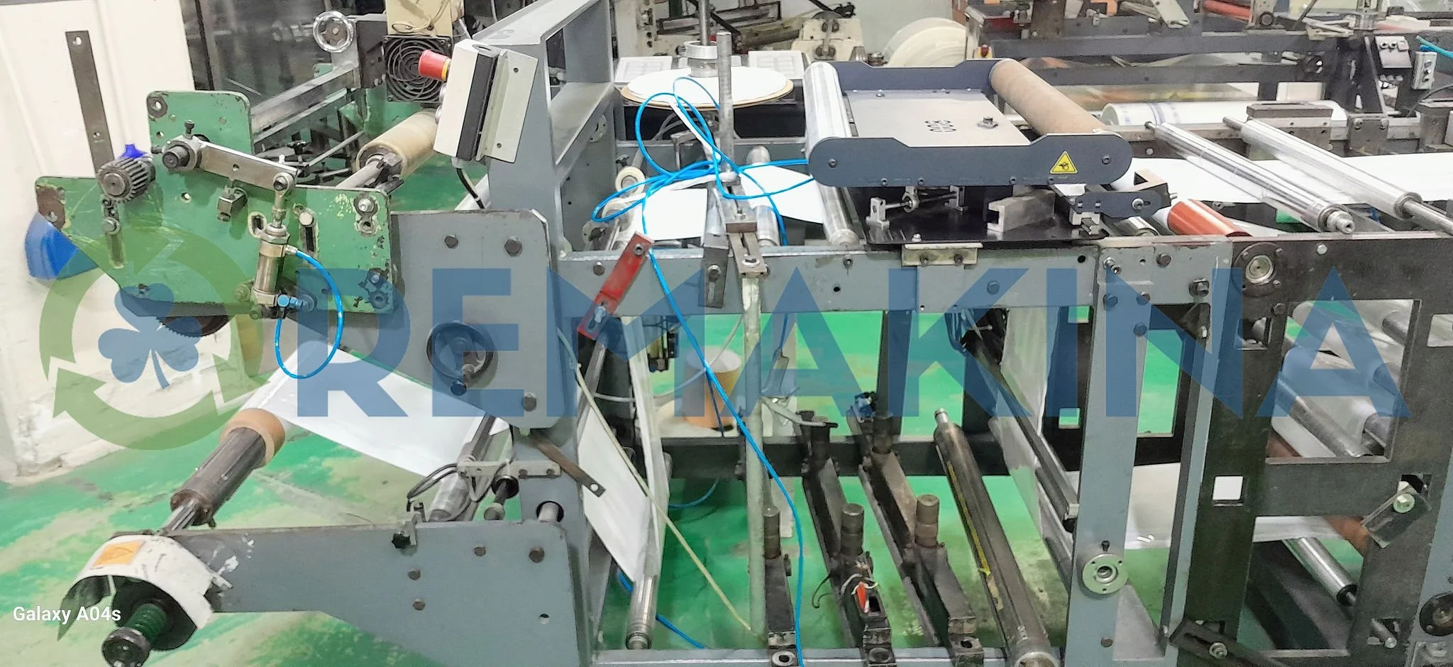 Darka bag making machine side seal zipper unit