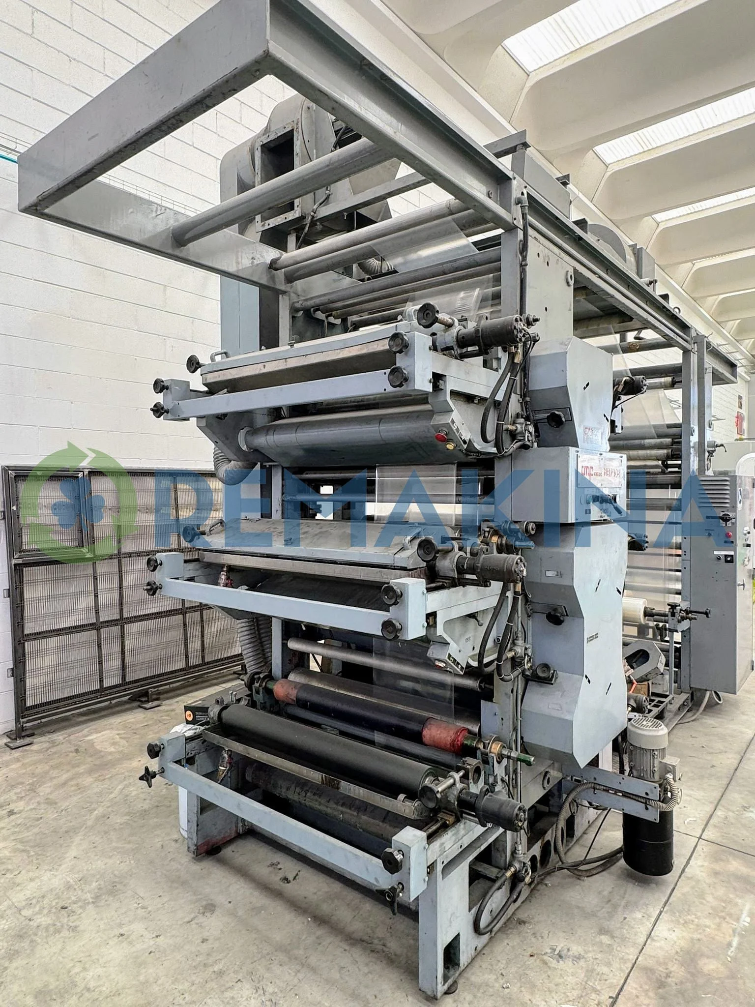 CMF stack flexo printer width 1000mm side view