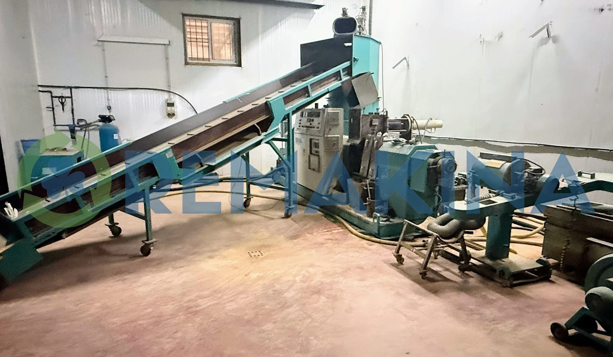 Erema 80 plastic recycling line complete line