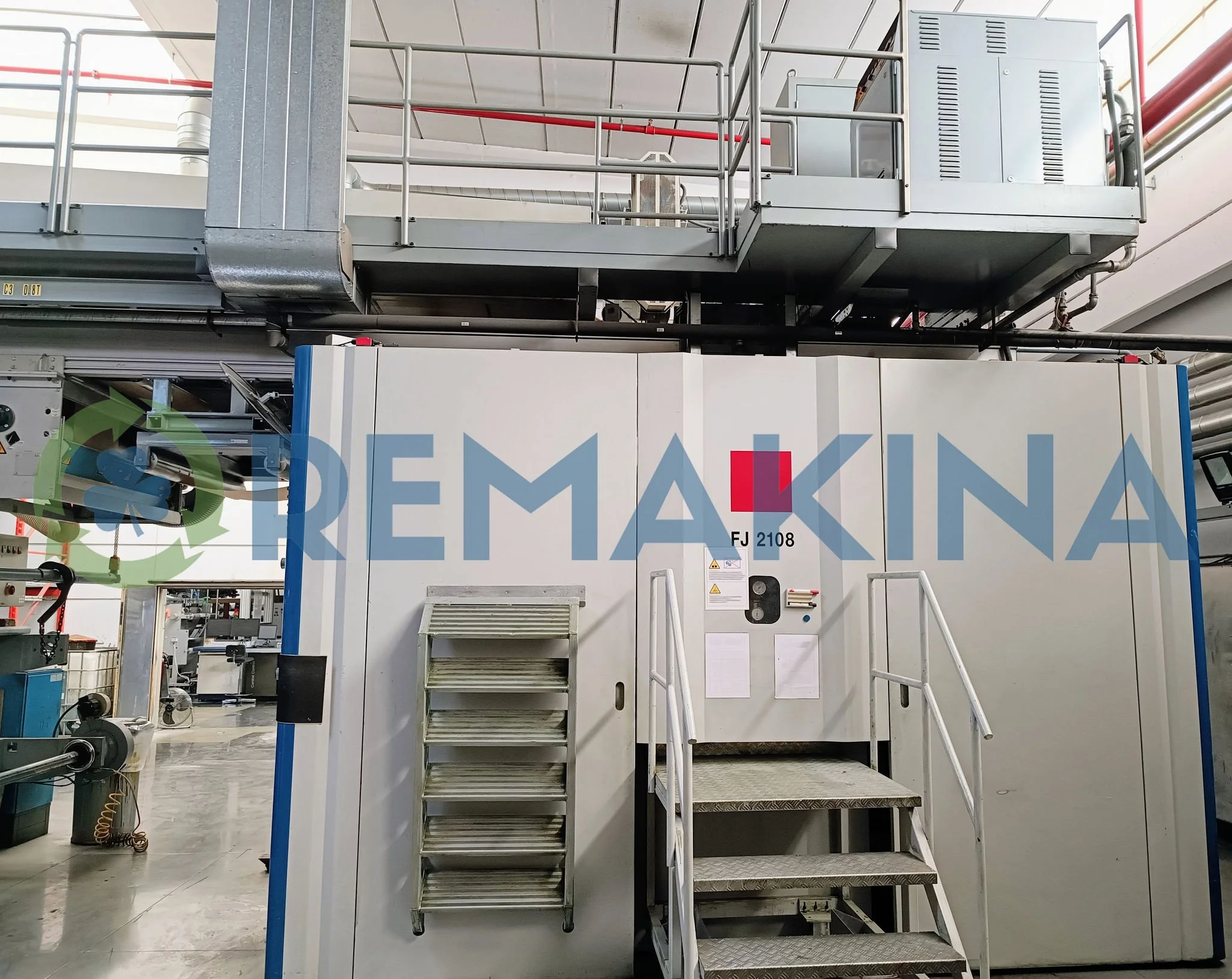 Comexi central drum flexo printer 8 colors