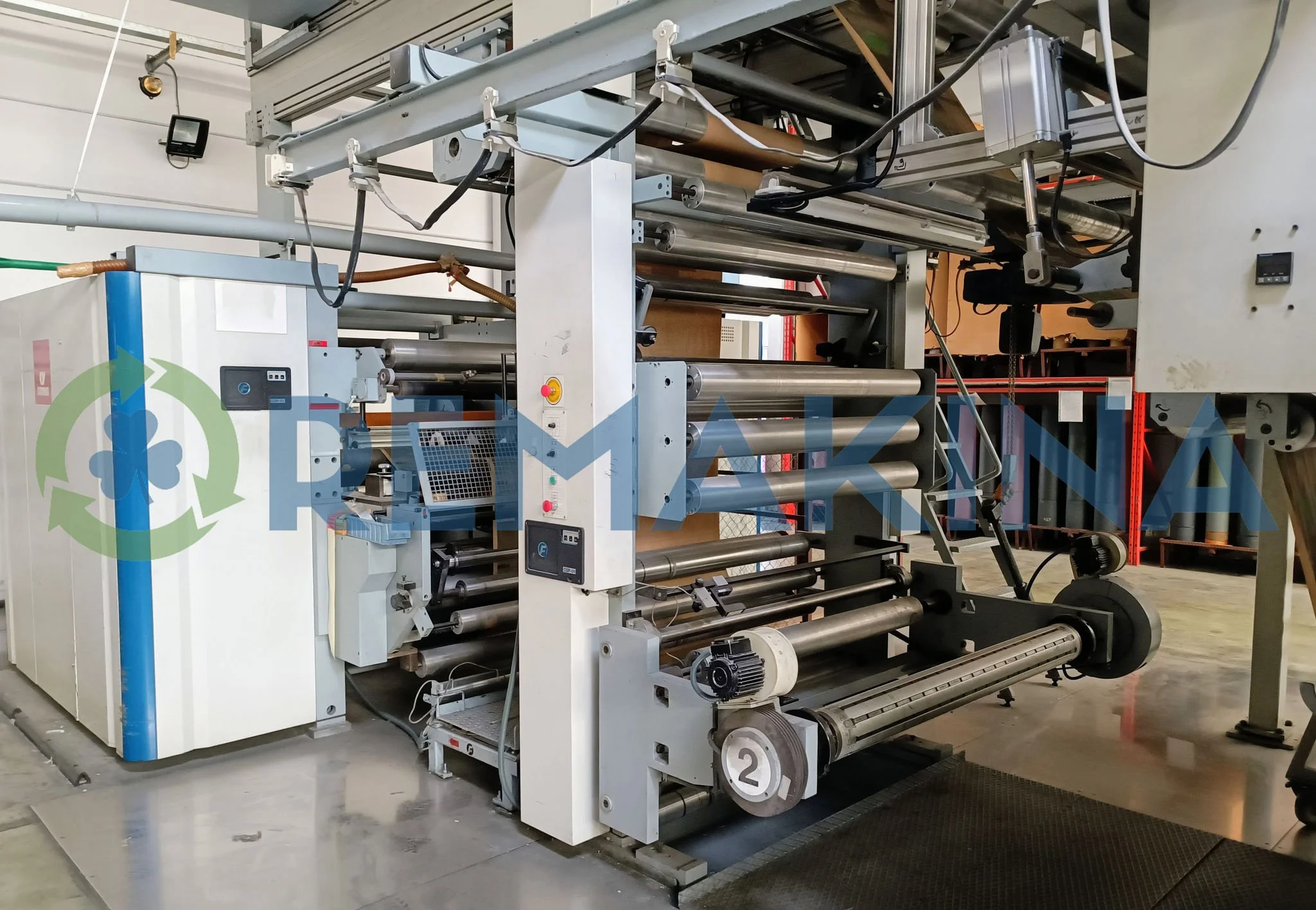 Comexi central drum flexo printer web width 1200mm