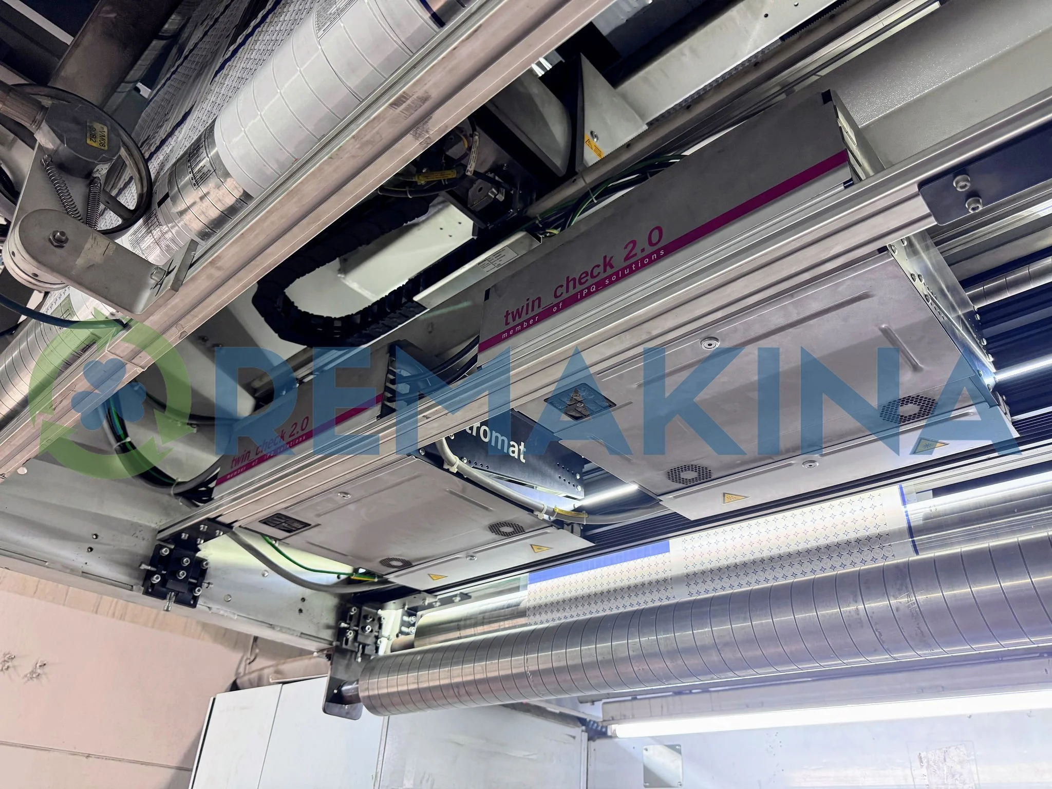FISCHER &amp; KRECKE FLEXO PRINTER GEARLESS BST camera system