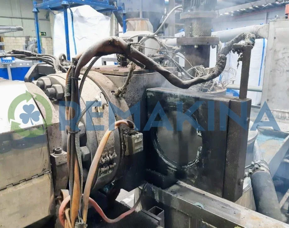 ALFA TECHNICS PLASTIC RECYCLING LINE hydraulic piston filter