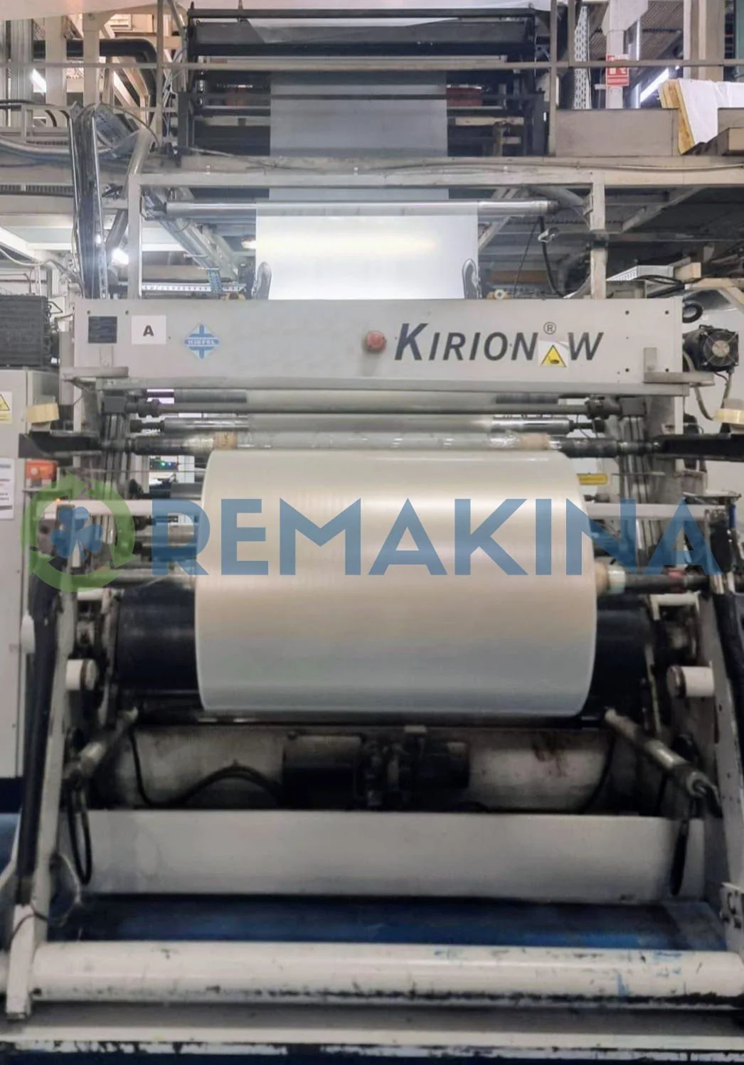 Kiefel coextrusion blonw film line with automatic double winder