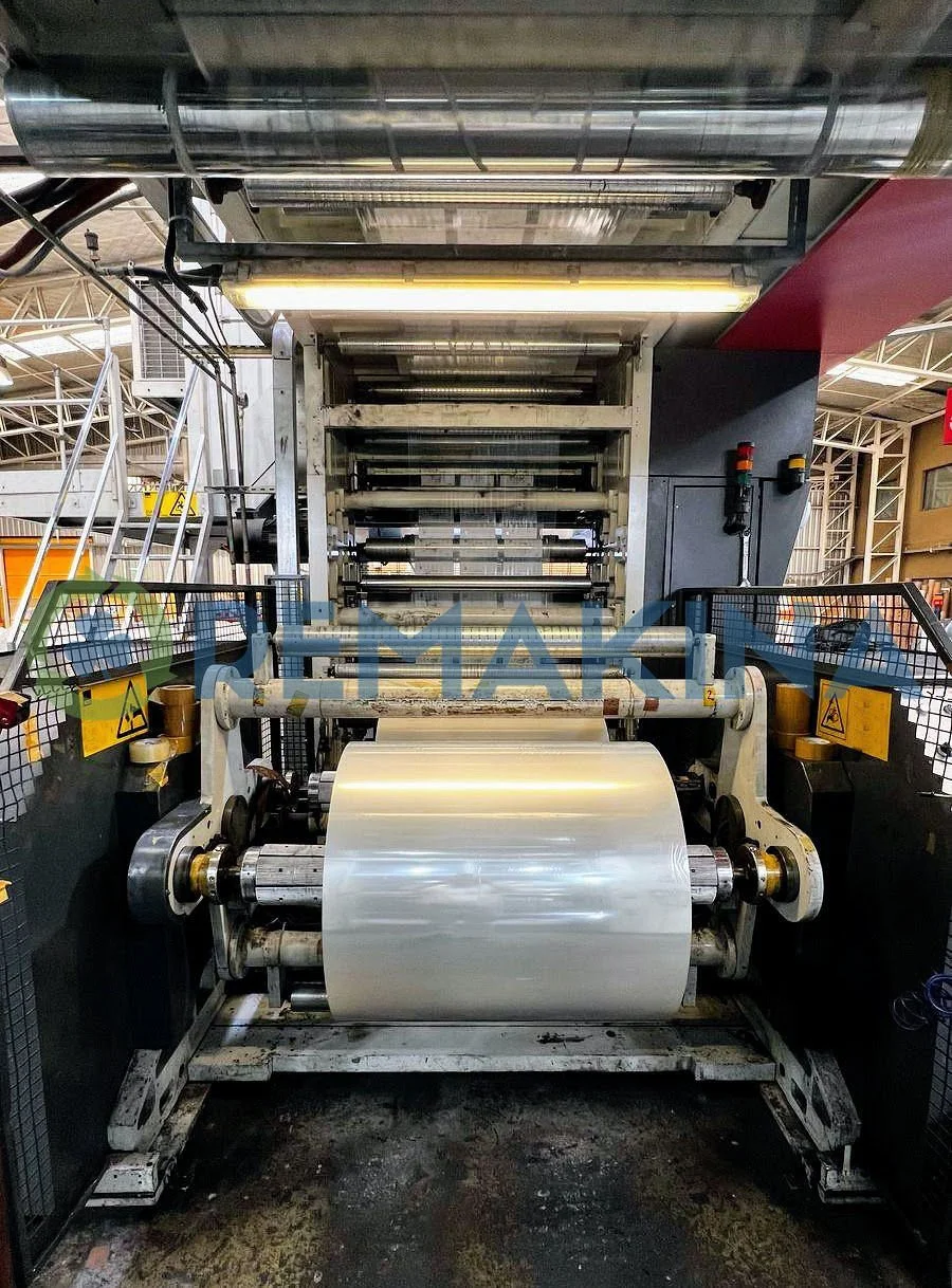 Uteco Onyx Gearless Flexo Printer Automatic Turret Unwinder