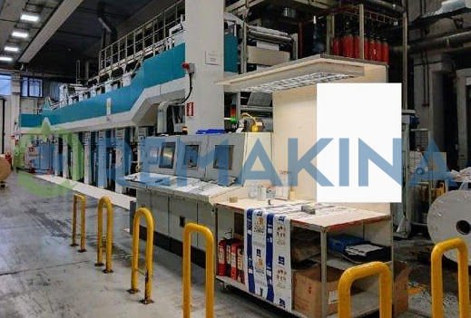 UTECO ROTOGRAVURE PRINTER WITH BST VIDEO SYSTEM