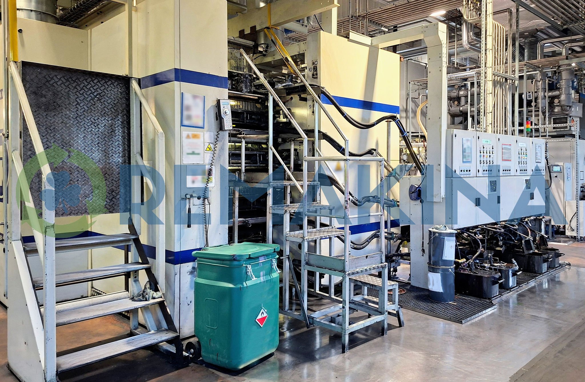 F&amp;K FLEXPRESS GEARLESS FLEXO PRINTER COMPLETE LINE