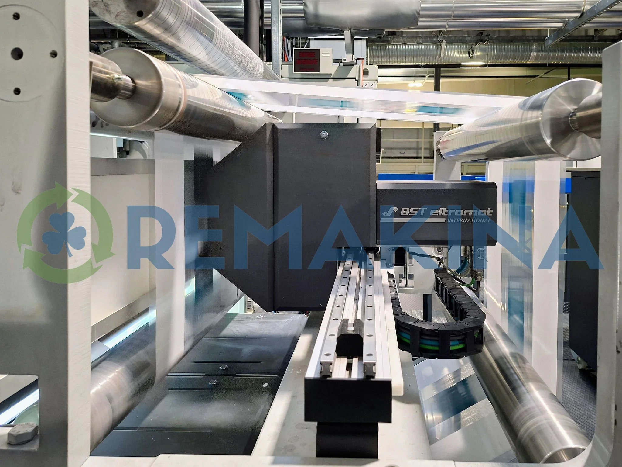 FLEXOTECNICA EVO XDN GEARLESS FLEXO PRINTER with BST video system