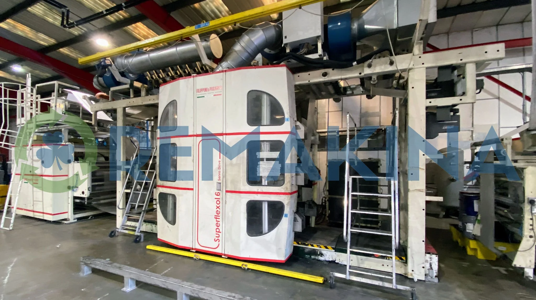 Filippini Paganini Stack flexo printer