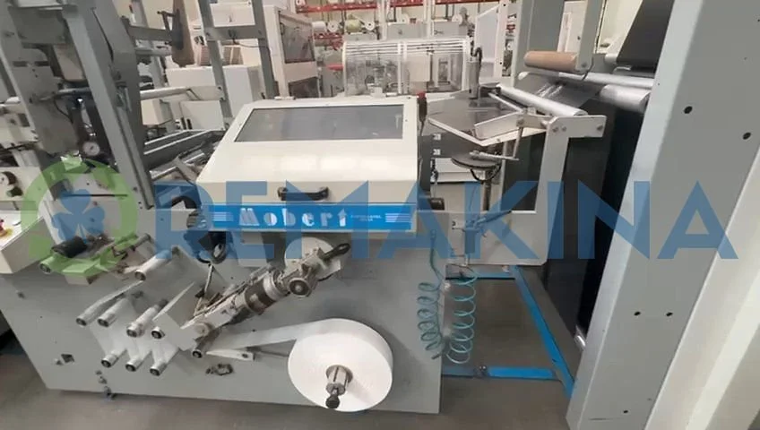 MOBERT ROLLER NASTROSAC FOR BAGS ON ROLL WITH DRAW TAPE