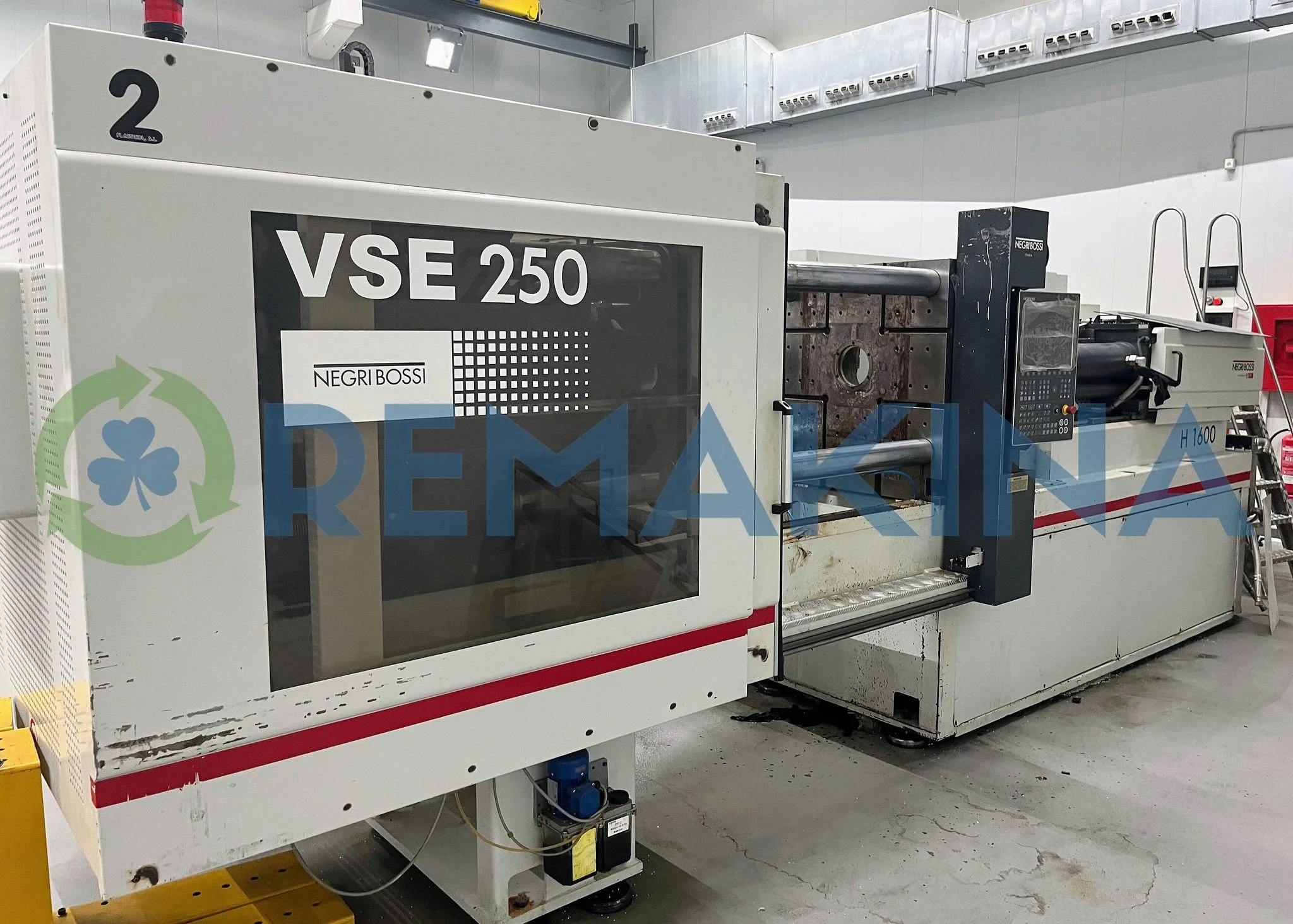 Negri Bossi VSE 250 Máquina de moldeo por inyección completa