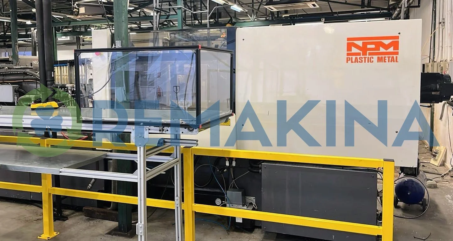 Máquina de moldeo por inyección híbrida NPM con motor eléctrico de cierre