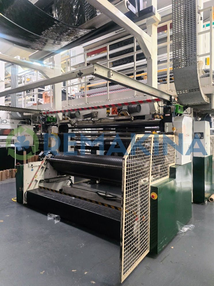 Línea de coextrusión Macchi de 3 capas Línea completa