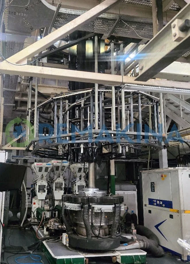 Línea de coextrusión Macchi de 3 capas con control de espesor