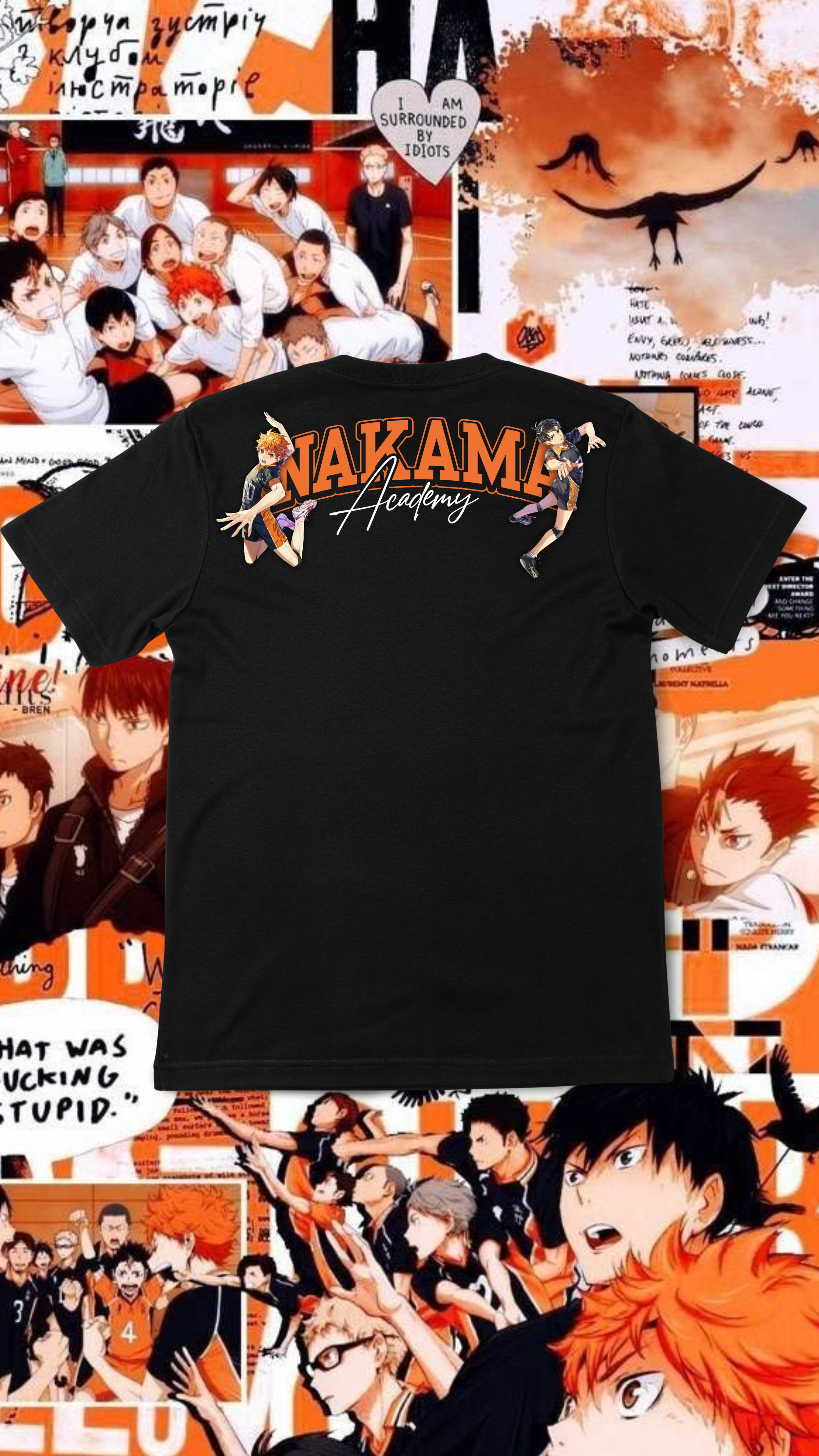 NAKAMA x HAIKYU