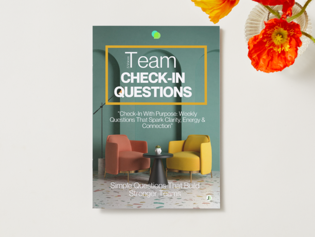 PDF Booklet | Practical guide for TEAM check-ins using the 5 Voices Framework.