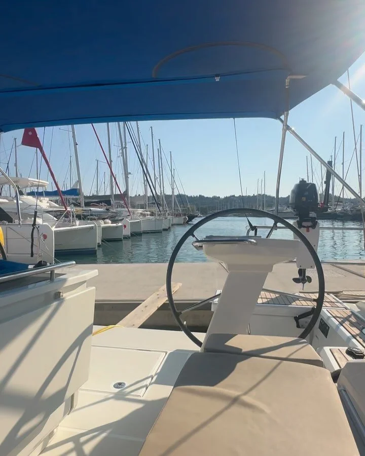 Setting sail on the Ionian Sea for a week&hellip;. #greece #gouvia #sunsail #skipper #corfu #ionian