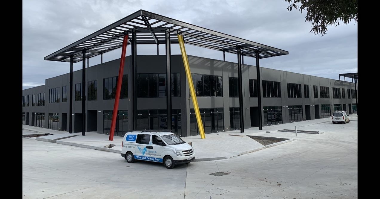 25Factories #. 
32 Grid and Tile Ceilings 
#Suspended Ceilings #Drop Ceilings #Offices #Acoustic #New Build