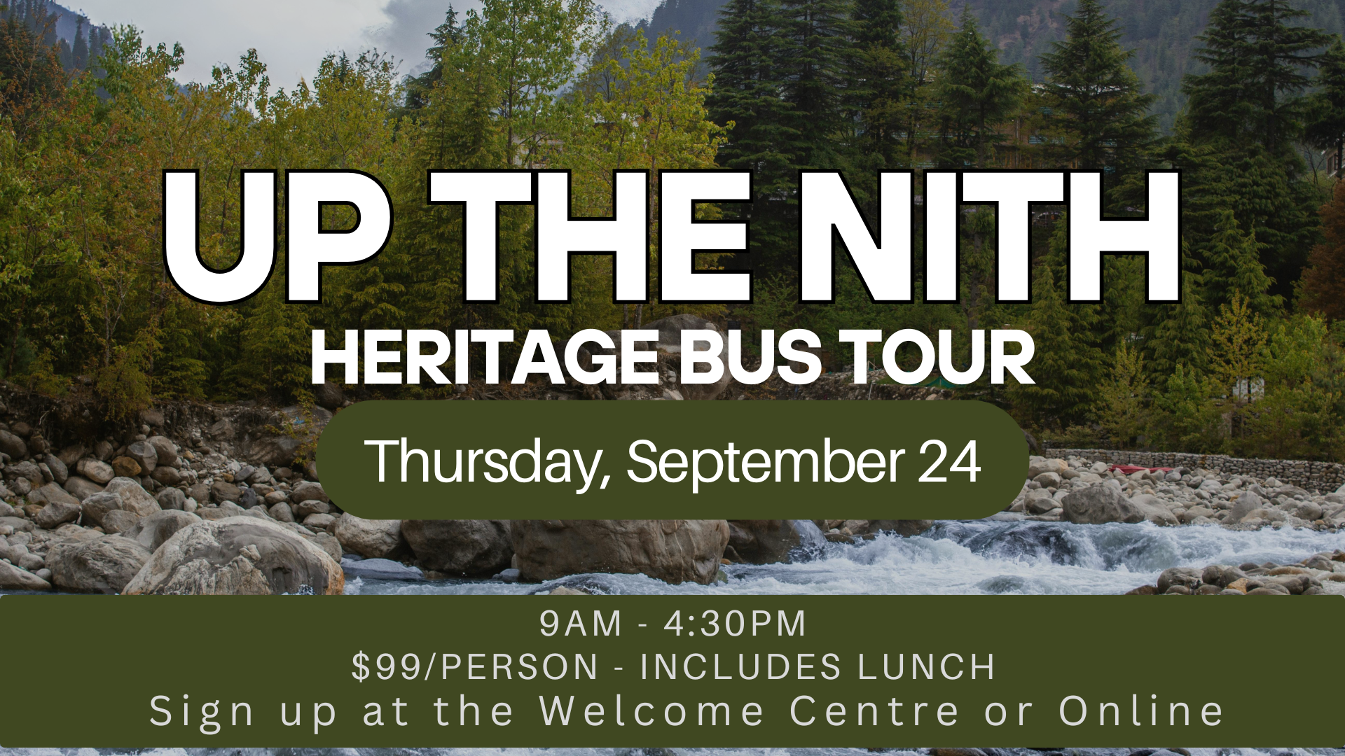 Seniors' UP THE NITH Bus Tour