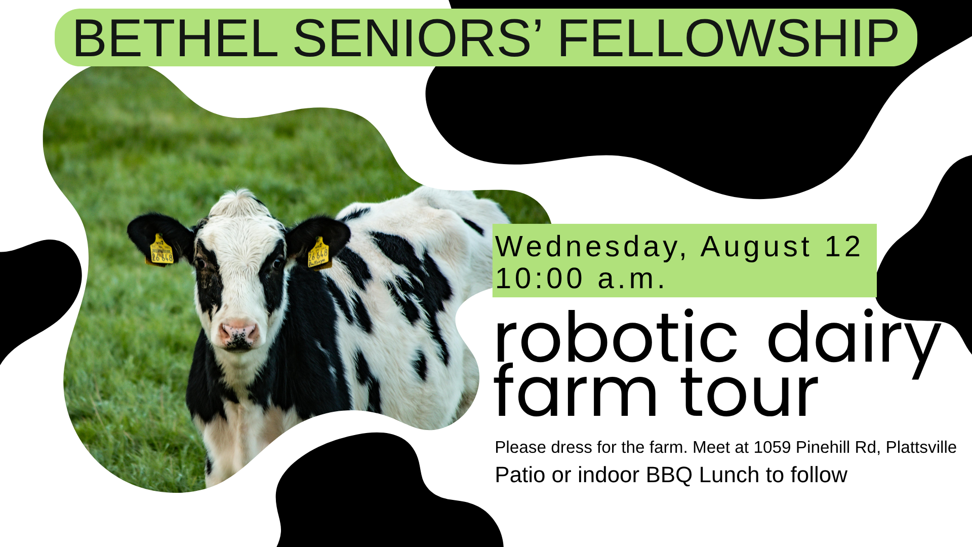 Seniors’ August Fellowship Event