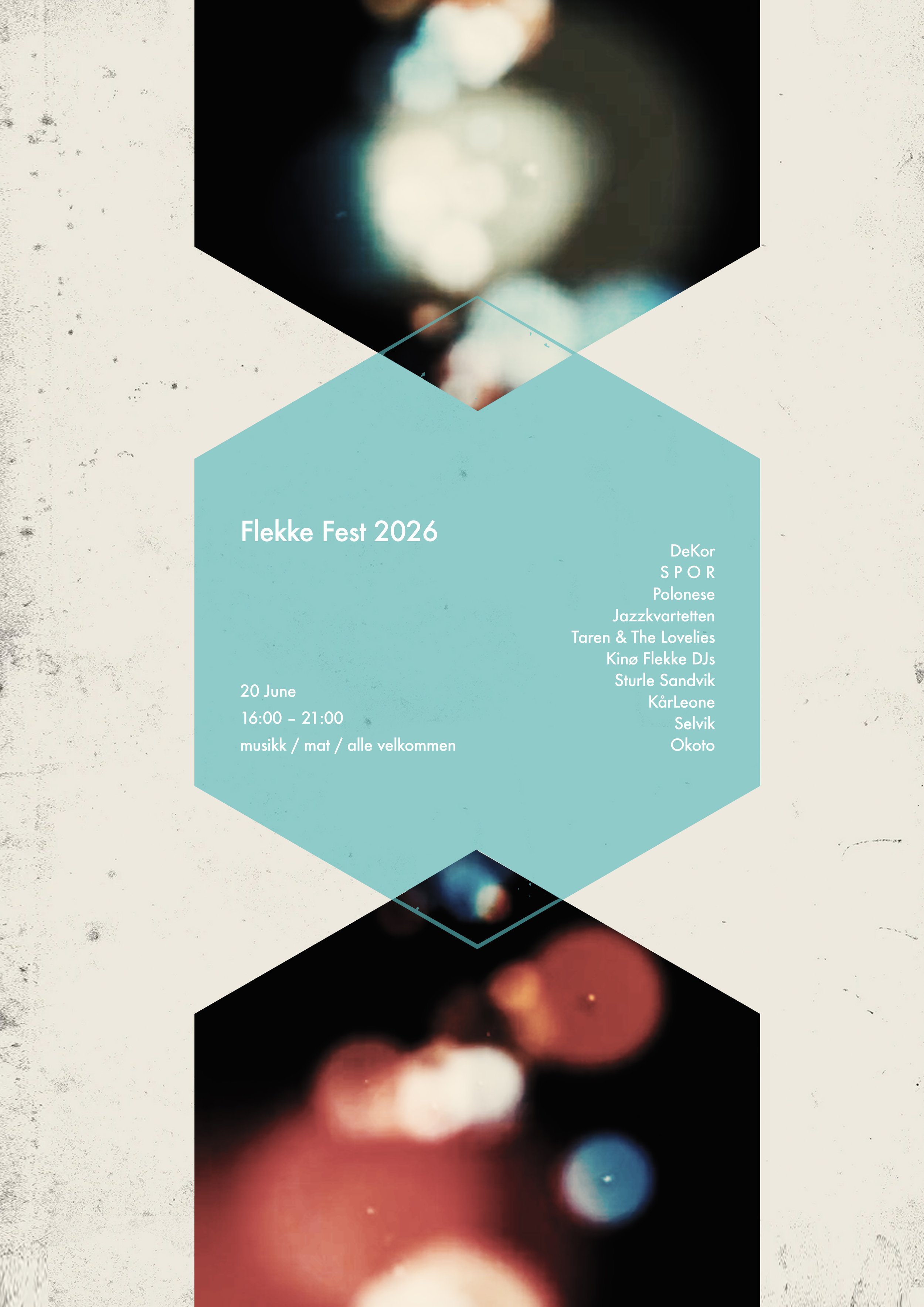 Flekke Fest 2026 poster