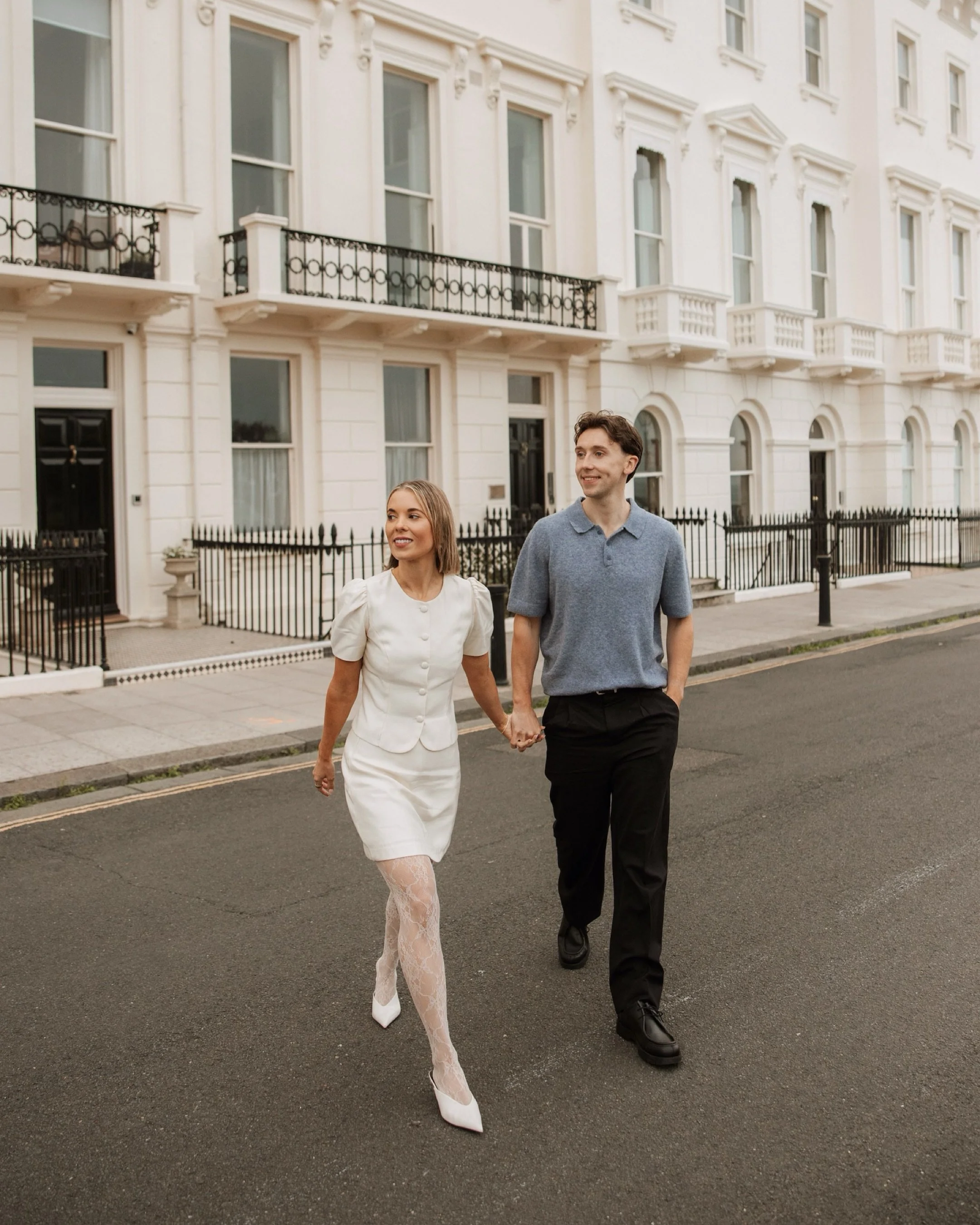 Laura &amp; Oli

One month to go until their beautiful wedding at Kin House! On Saturday we walked around Brighton for their engagement photos, got matchas and talked all about their plans. Can&rsquo;t wait to photograph their day next month ❤️&zwj;?
