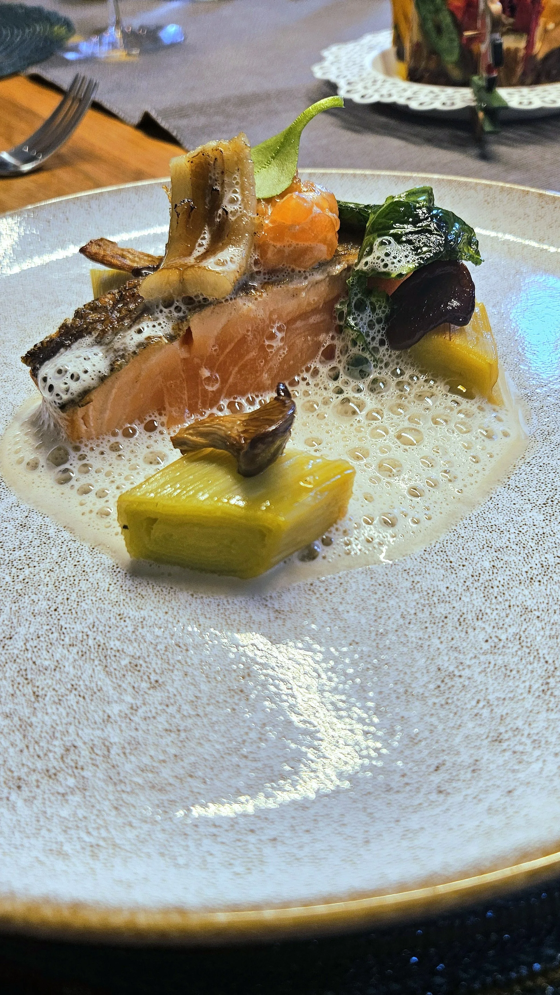 Lachs I Lauch I Pilze I Räucheraal