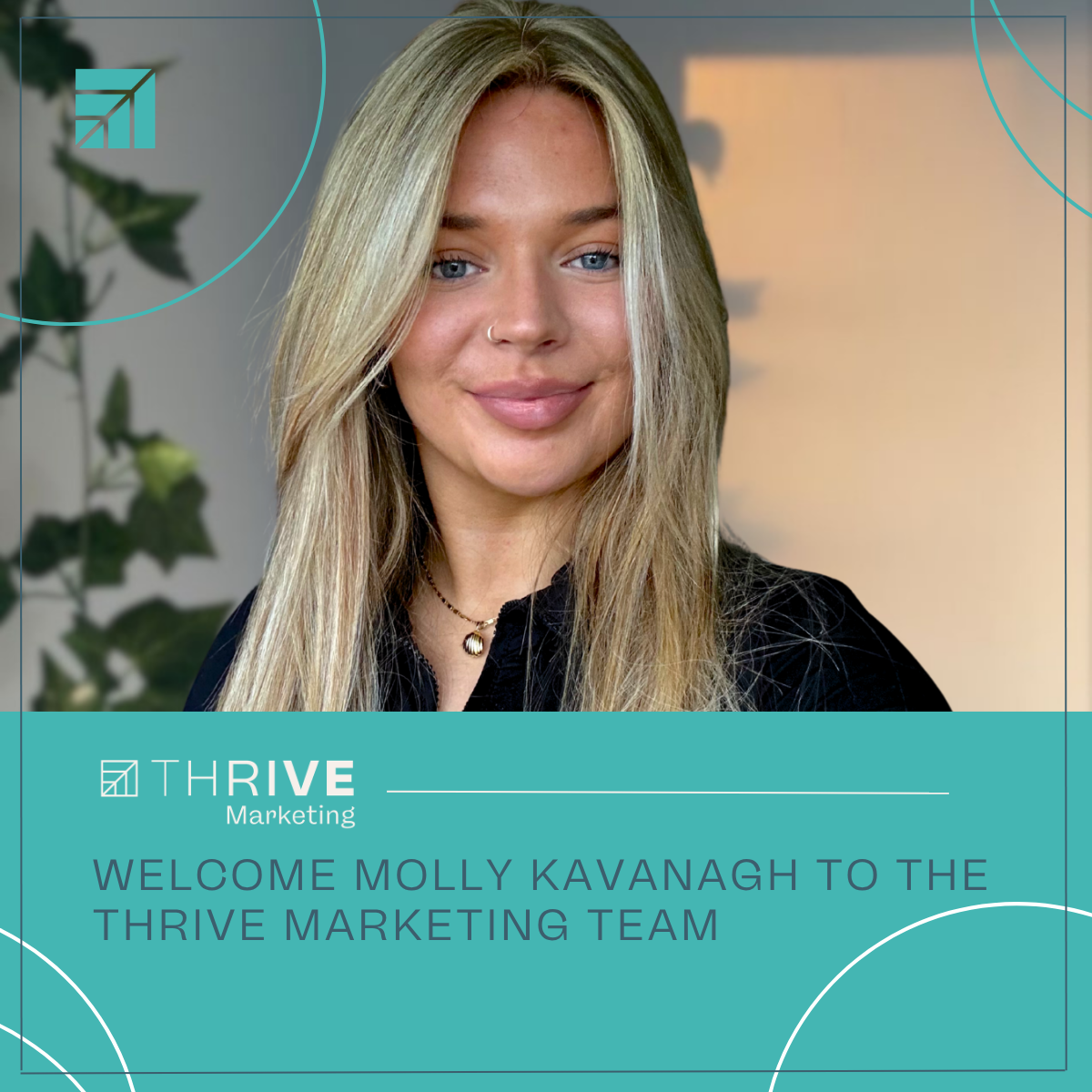 Welcome Molly Kavanagh to the Thrive Marketing Team