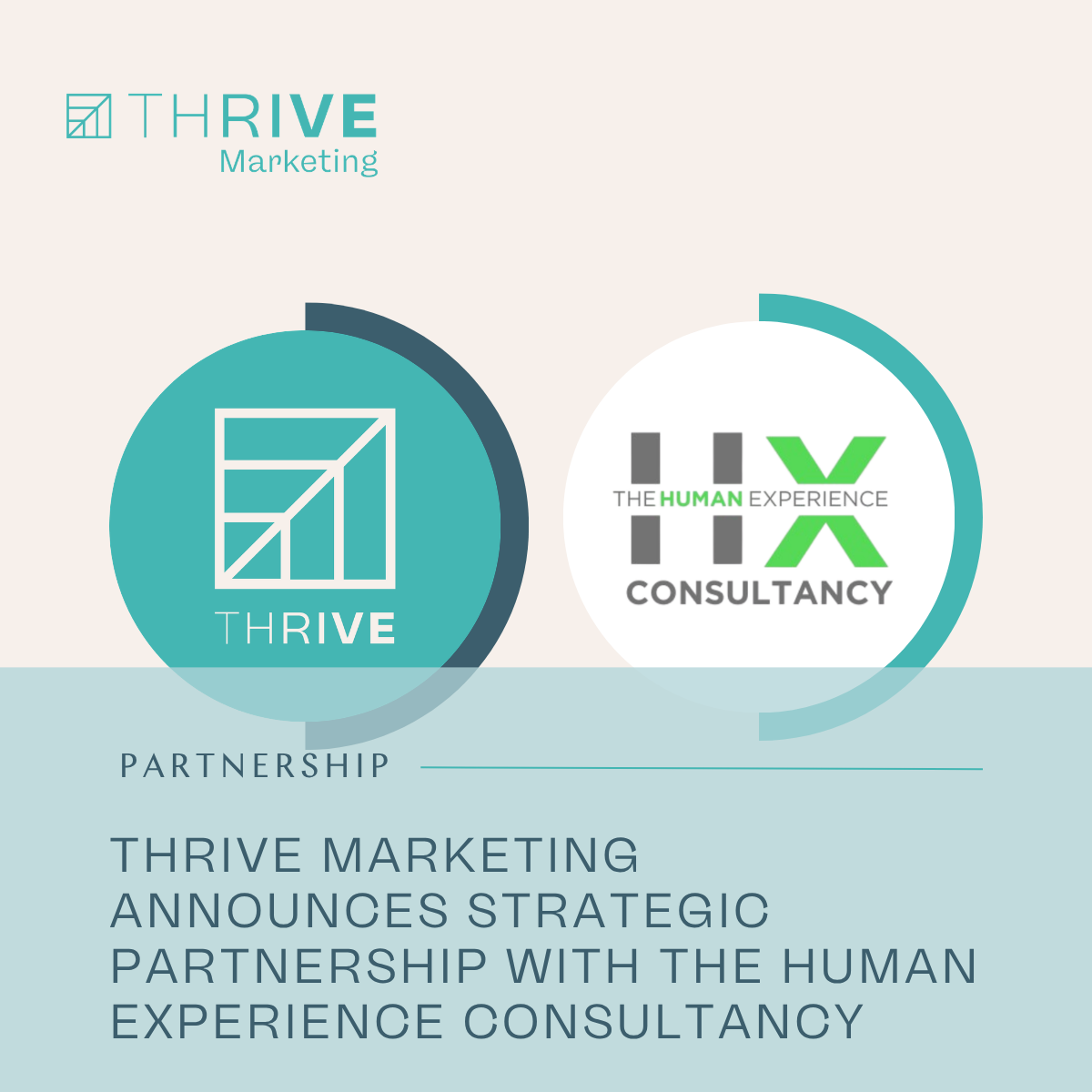 Thrive Marketing Announces Strategic Partnership with The Human Experience Consultancy
