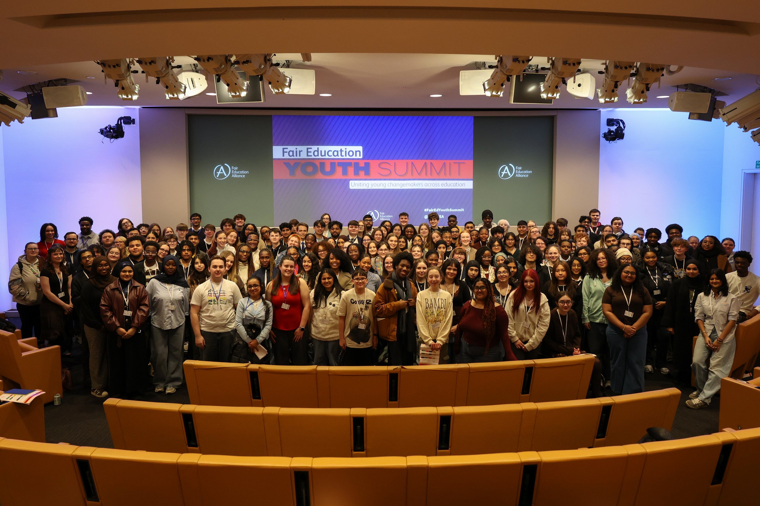 Over 180 young people gather to engage with politicians and learn skills for social action 