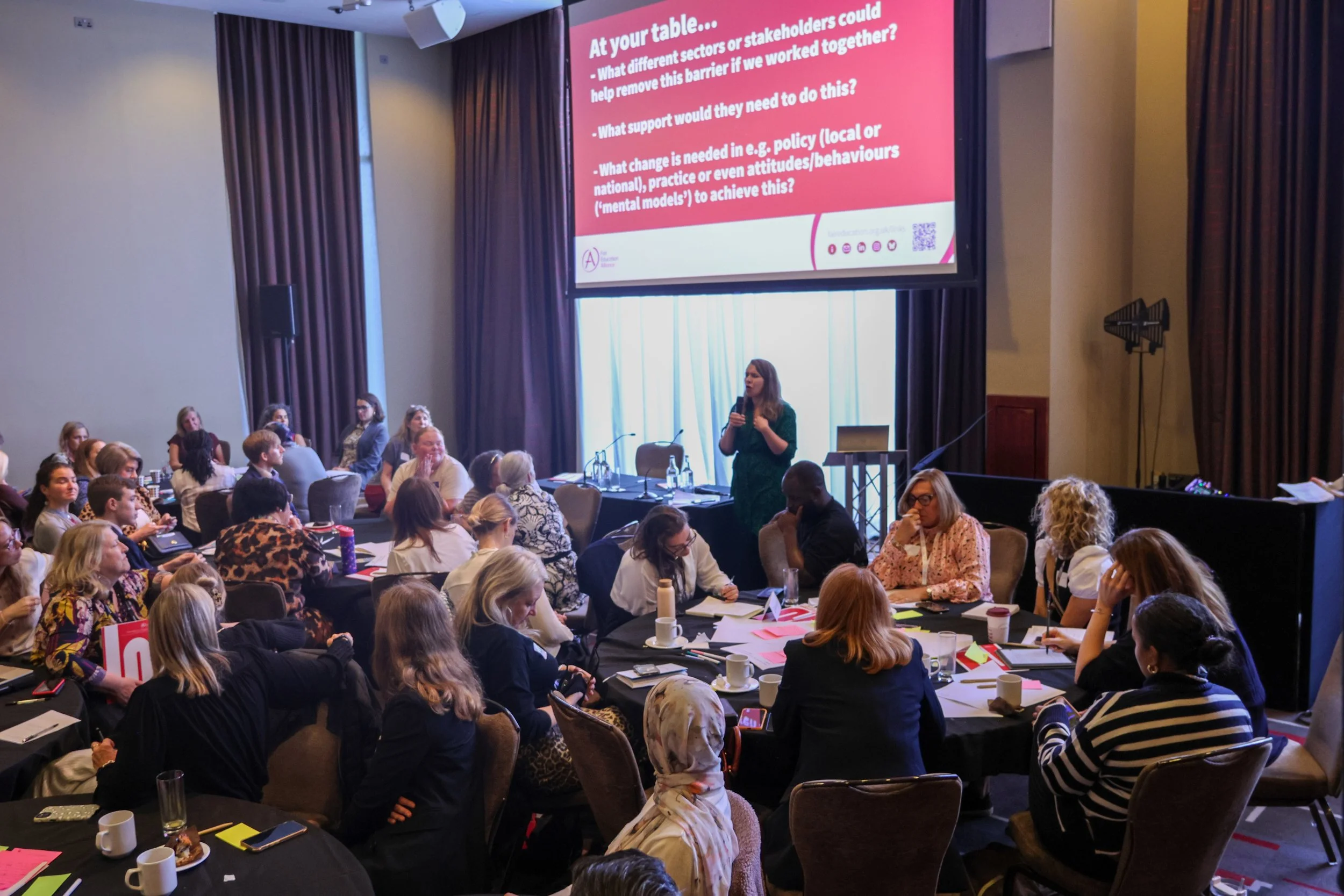 Early Childhood workshop at Labour party Conference 2025