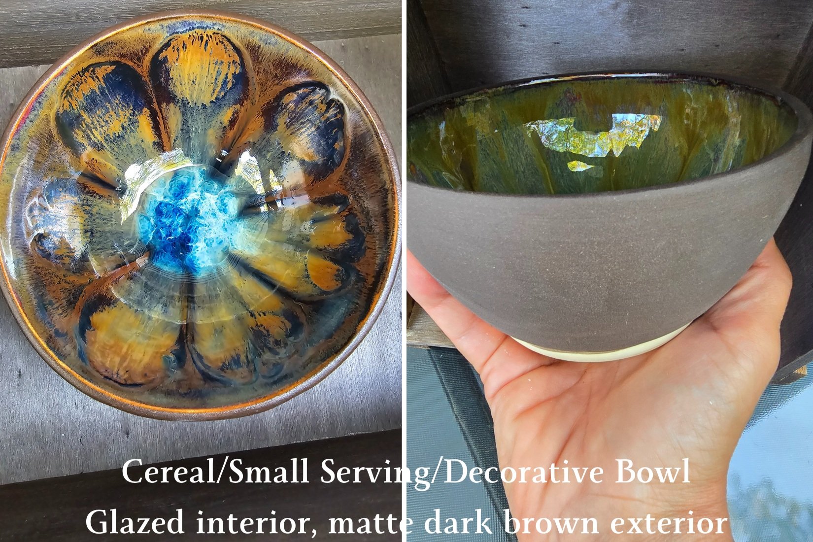 CerealSmall+ServingDecorative+Bowl+Glazed+interior%2C+matte+dark+brown+exterior.jpg