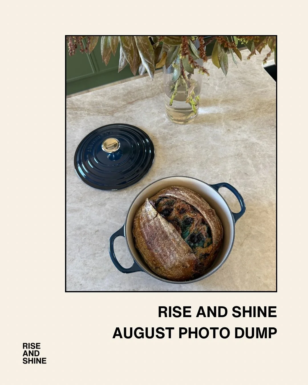 From sourdough to fashion shows, Team Rise & Shine were busy this August!