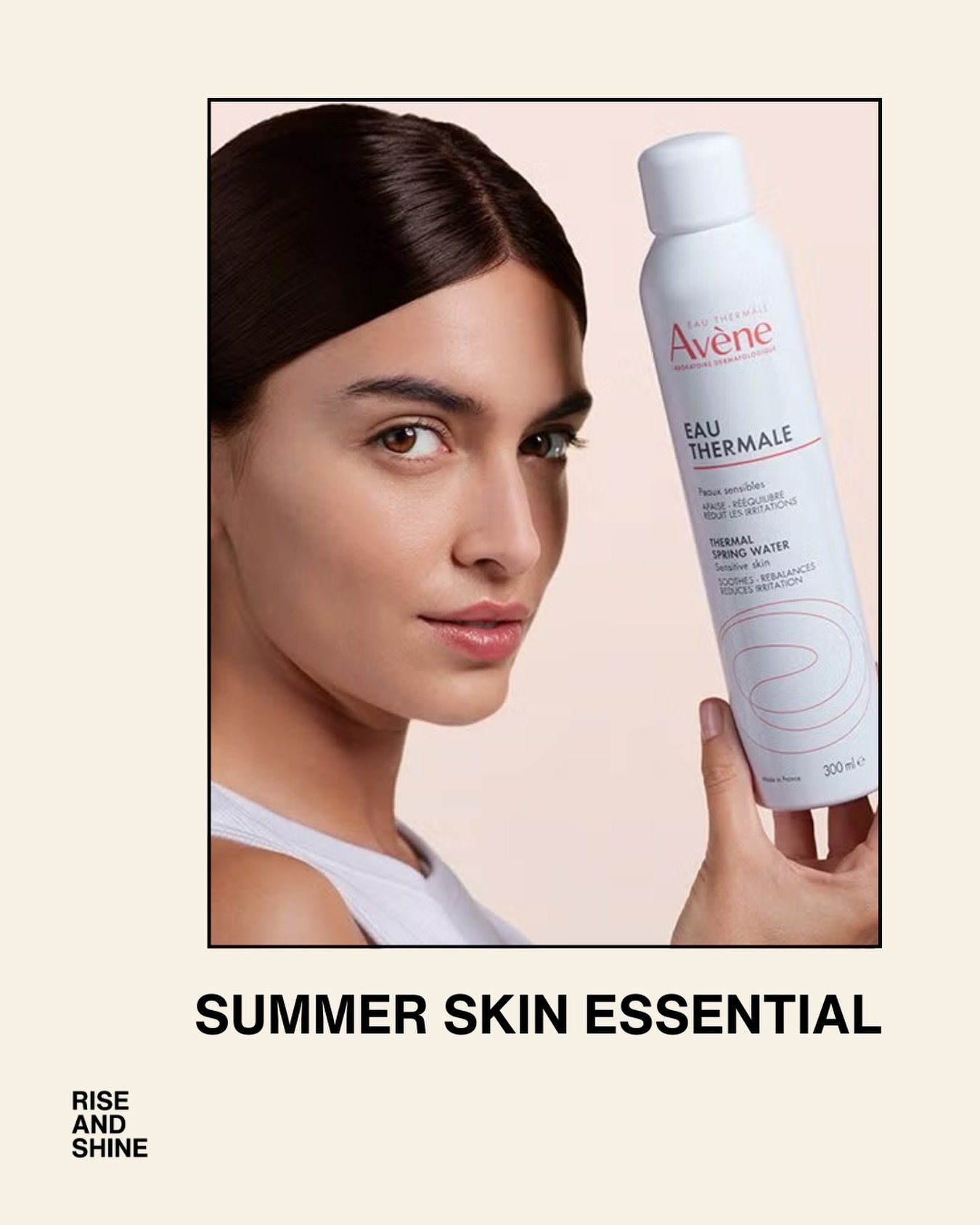As the weather heats up, we&rsquo;ve been keeping a bottle of Av&egrave;ne Thermal Spring Water close by. It&rsquo;s one of those summer skin essentials - lightweight, refreshing and gentle.

A quick spritz instantly cools things down and helps calm 