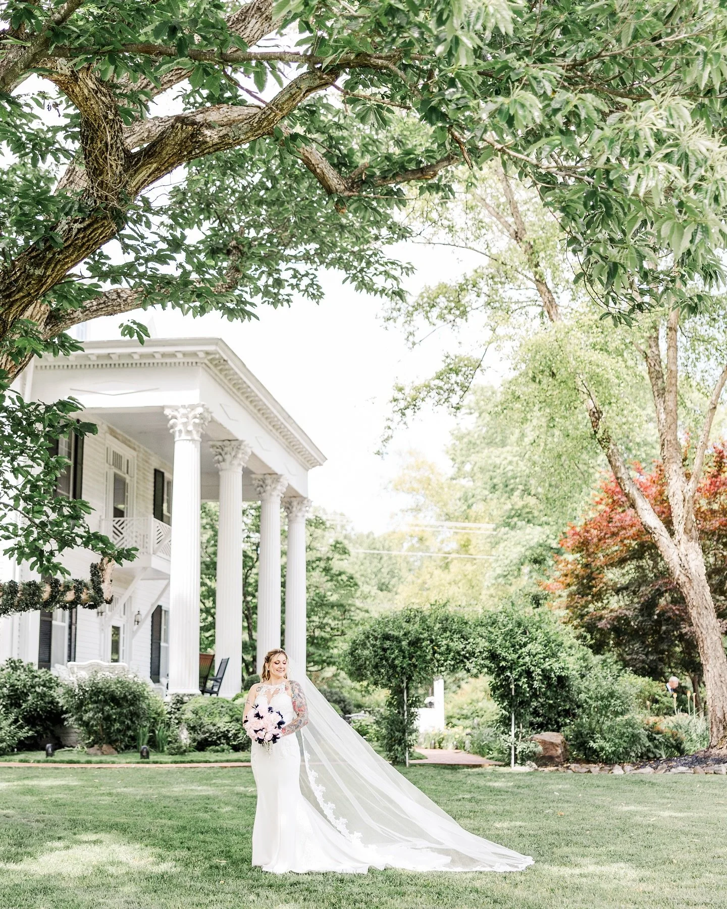 What a beautiful backyard wedding at @winridgemanor. We very much enjoyed capturing and being a part of Brie &amp; Russ&rsquo;s day! Congratulations to them and all of their friends and family!