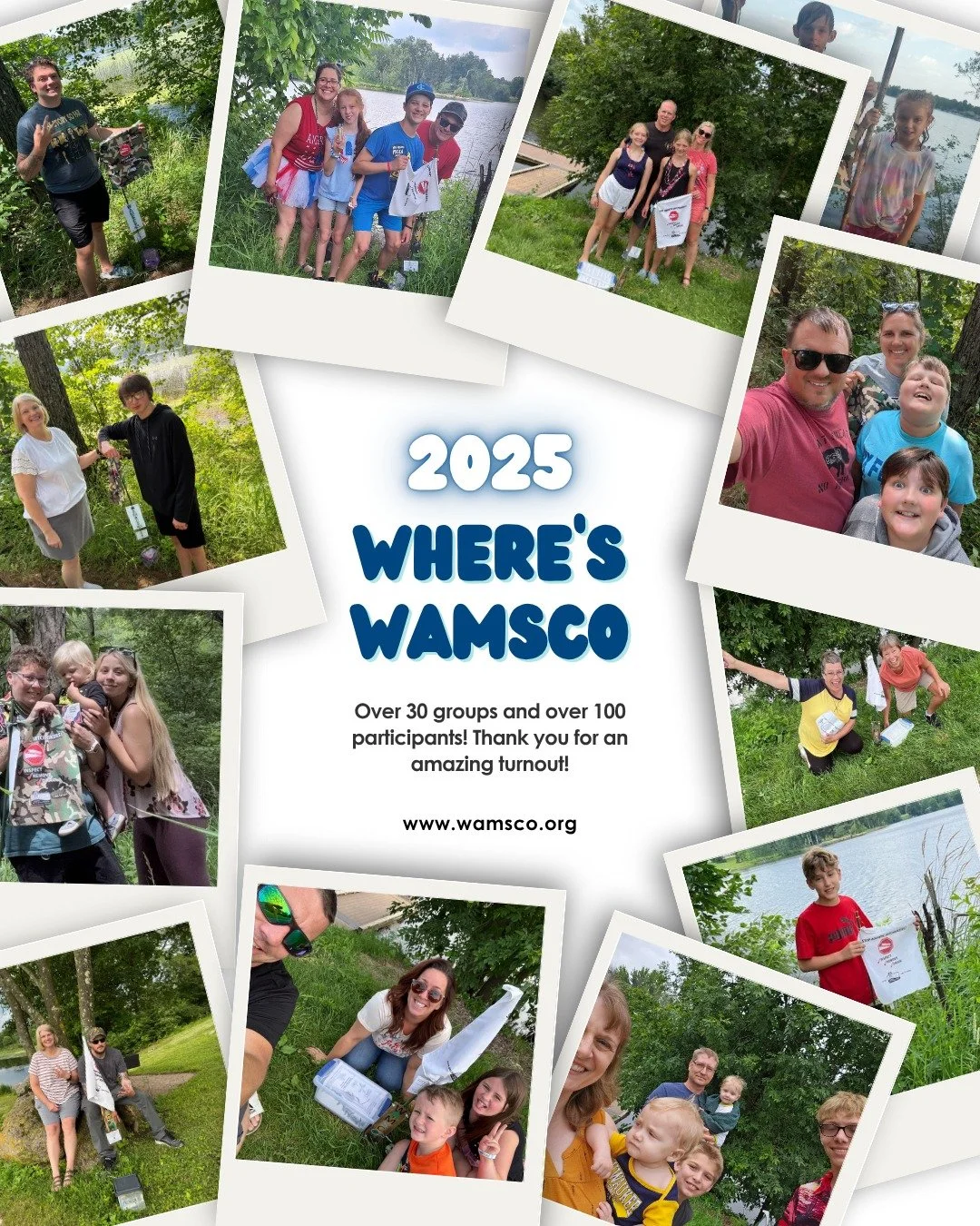 🧭✨ Where&rsquo;s WAMSCO 2025 was a HIT! ✨🧭

We had an incredible turnout with 30+ groups and over 100 participants joining the fun! 💚 Thank you to everyone who hunted down the clues, explored our local parks, and made this event such a blast!

🎉 