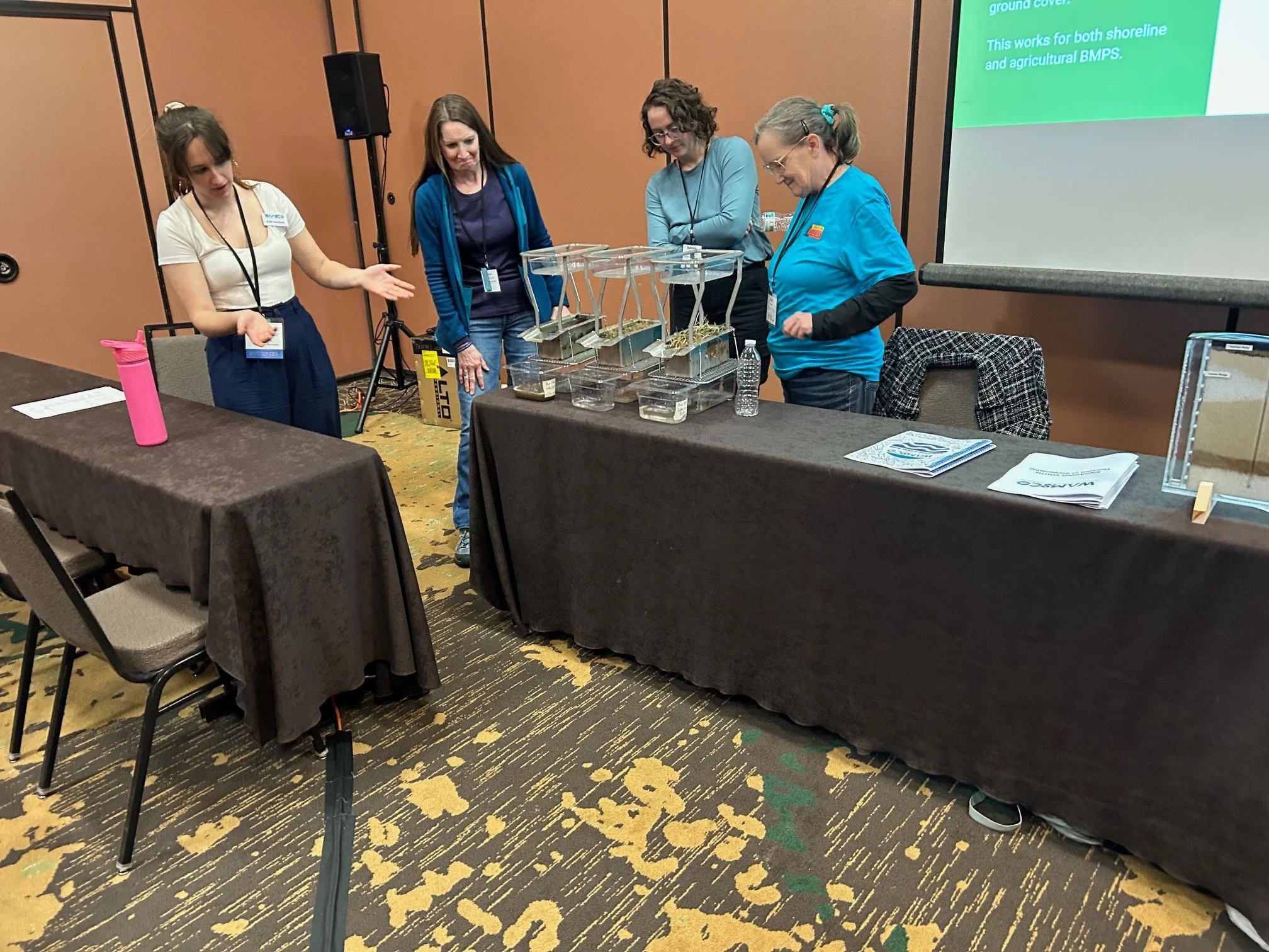 🌊✨ WAMSCO had the amazing opportunity to present a 3-hour workshop at the Wisconsin Lakes and Rivers Partnership Convention!

We shared the story of how our youth education program grew from a simple dream into an award-winning program making a real