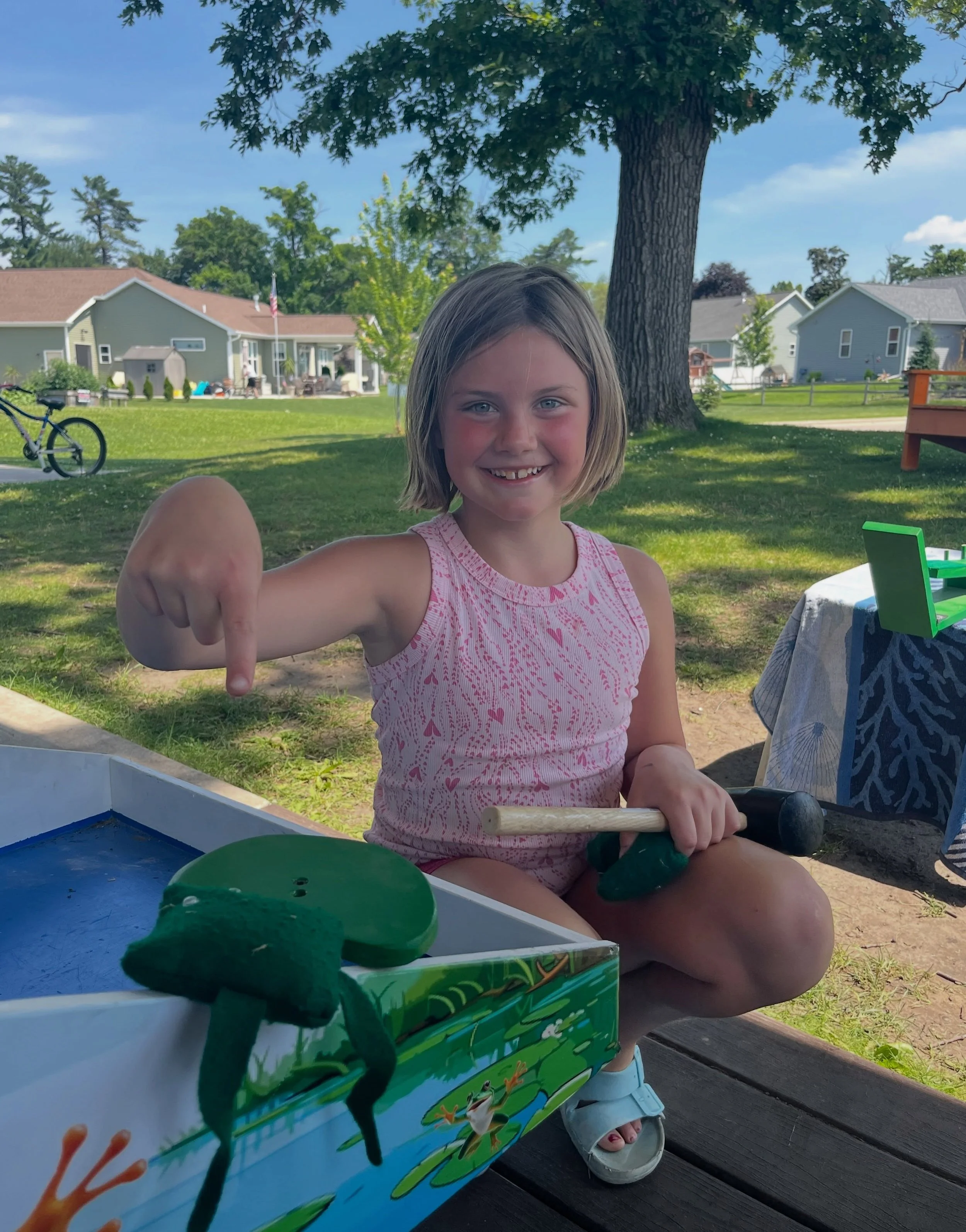 Thanks to everyone who stopped by the WAMSCO booth at the Smalley Beach Bash this past Friday! Our Frog Flinger game was once again a hit, with kids taking a break from swimming, eating popsicles, and making crafts to see if they could launch a frog 