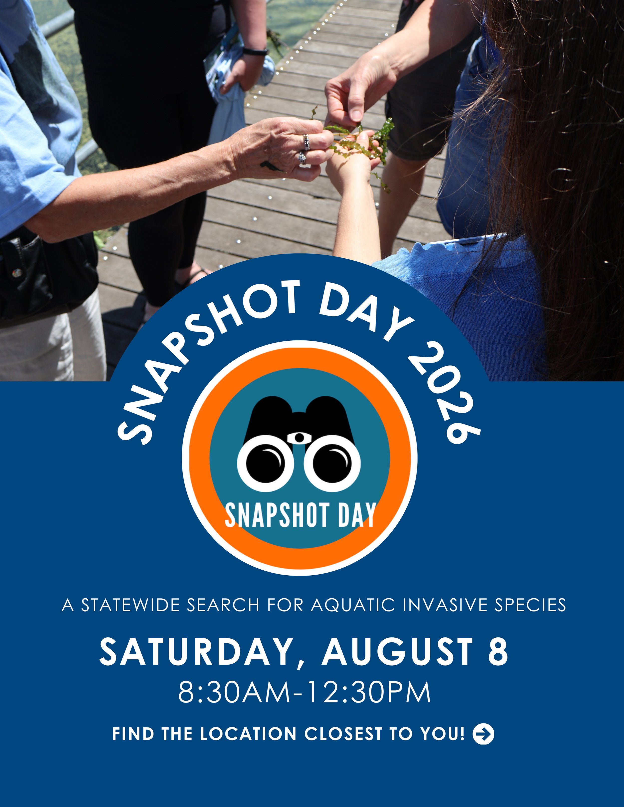 Organized by UW-Madison Extension, Snapshot Day is a great way to get outside, learn about aquatic invasive species, and help out your community! 

Register today for free at any location through the Snapshot Day link in our bio!

#snapshotday #widnr