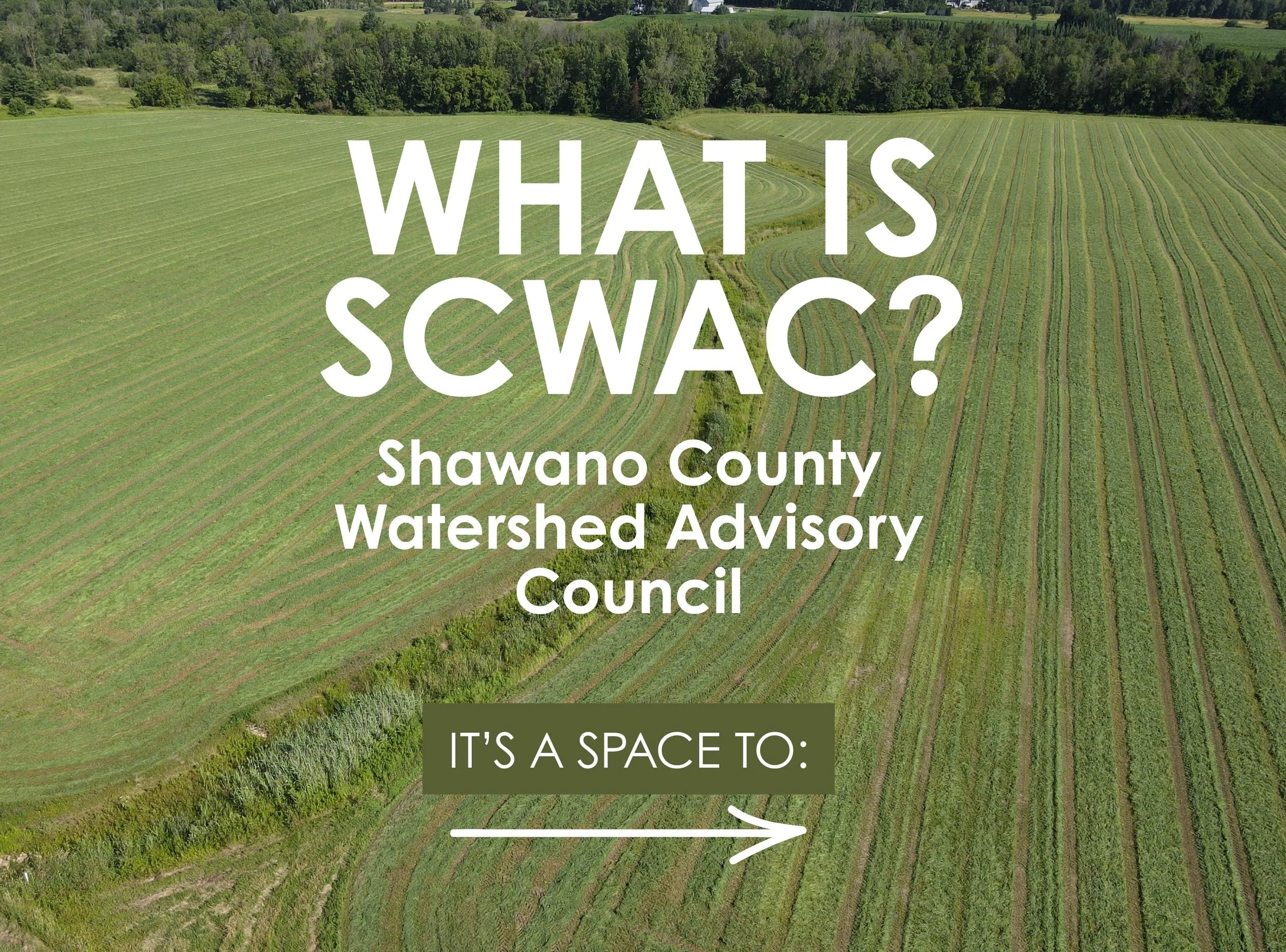WAMSCO is proud to promote the Shawano County Watershed Advisory Council (SCWAC), a great way for local farmers to learn from and collaborate with other local farmers on ways to improve farm production while also addressing environmental concerns.

S
