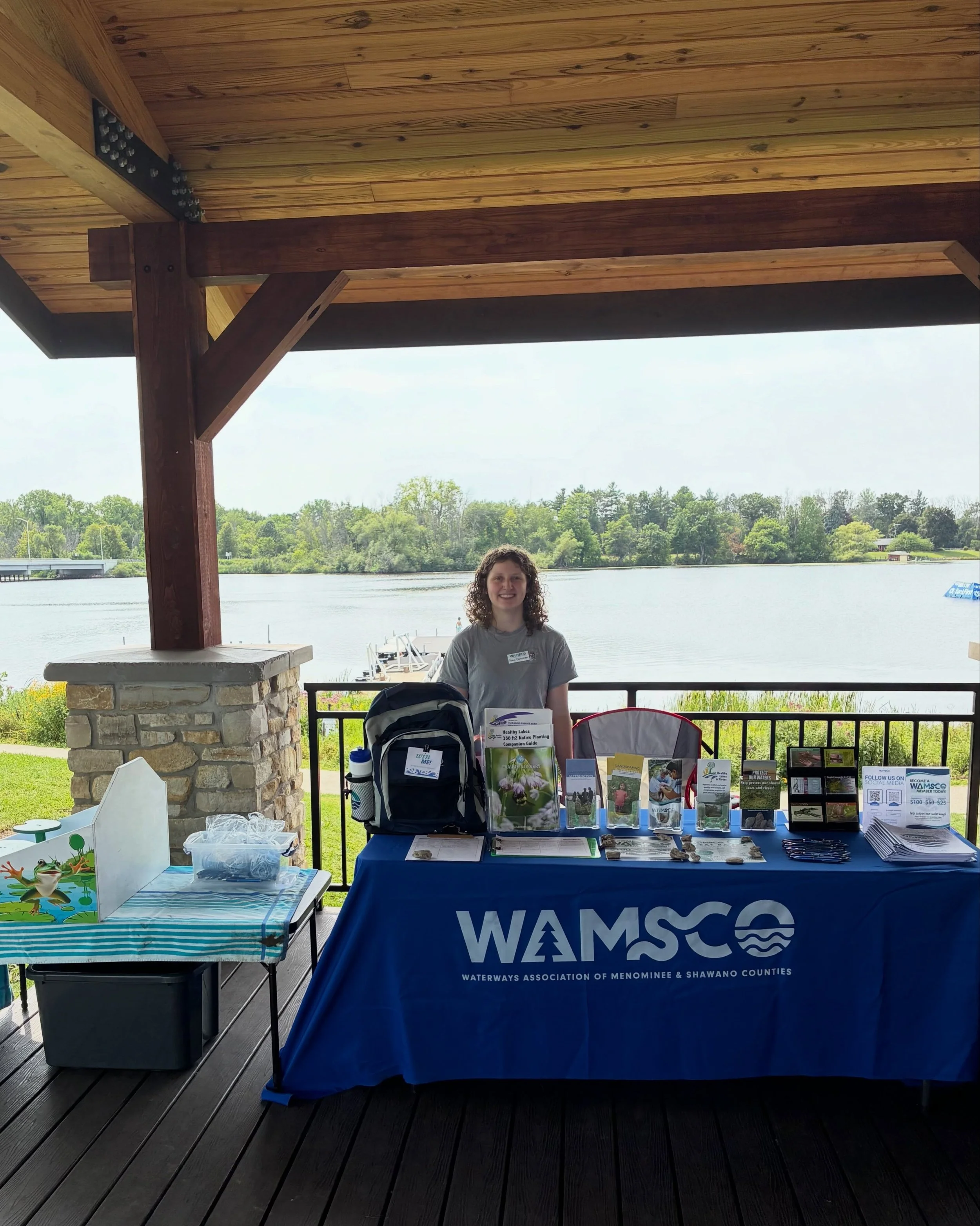 WAMSCO was able to attend both the Smalley Beach Bash and Legend Lake Fair this past week! These events are great ways to have conversations with attendees on watershed conservation and engage youth💧 

Last Friday was also our intern Remi&rsquo;s la