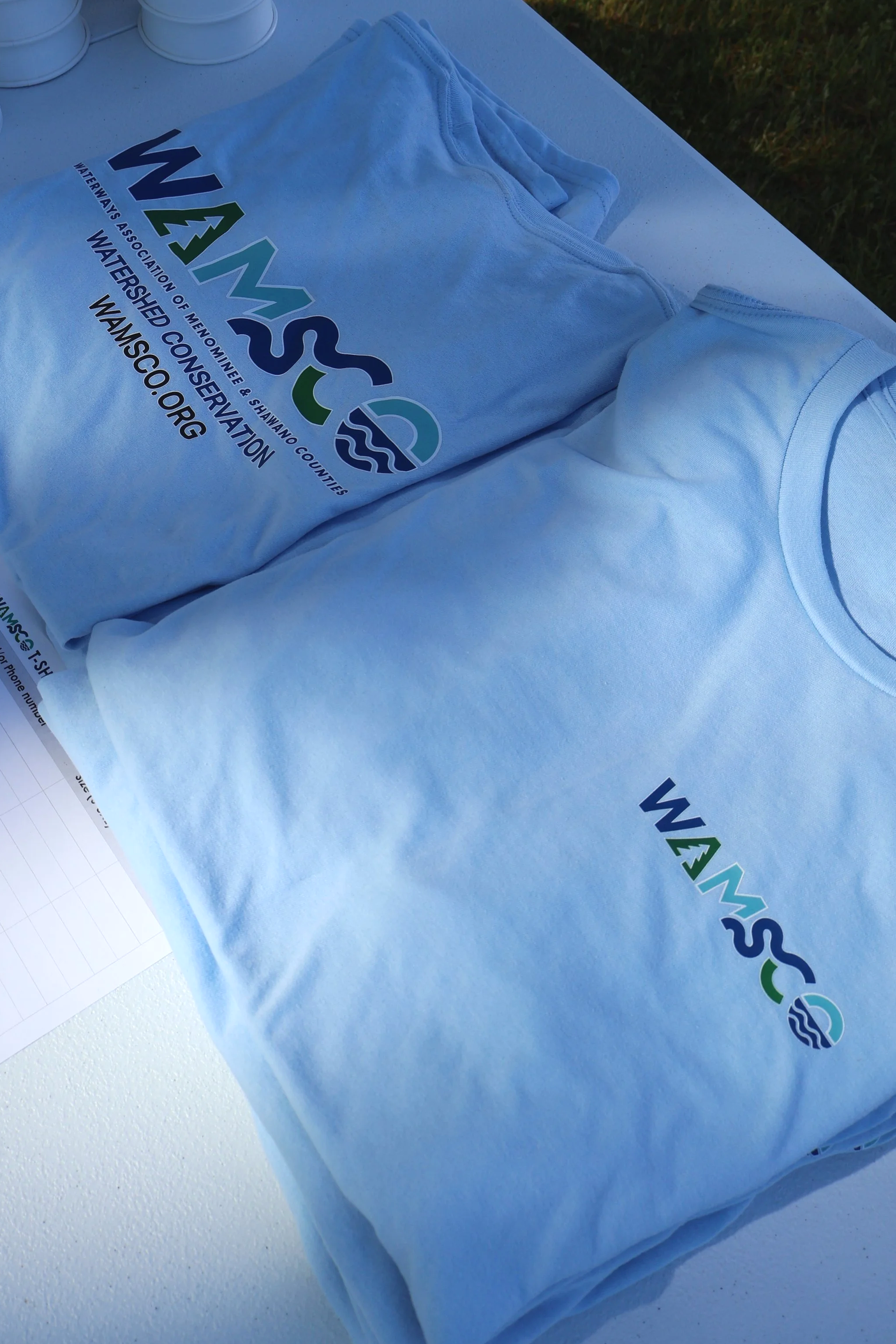 Sky Blue WAMSCO Tee