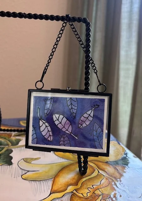 Watercolor Class: Tiny Framed Art (1:00-2:30pm) 