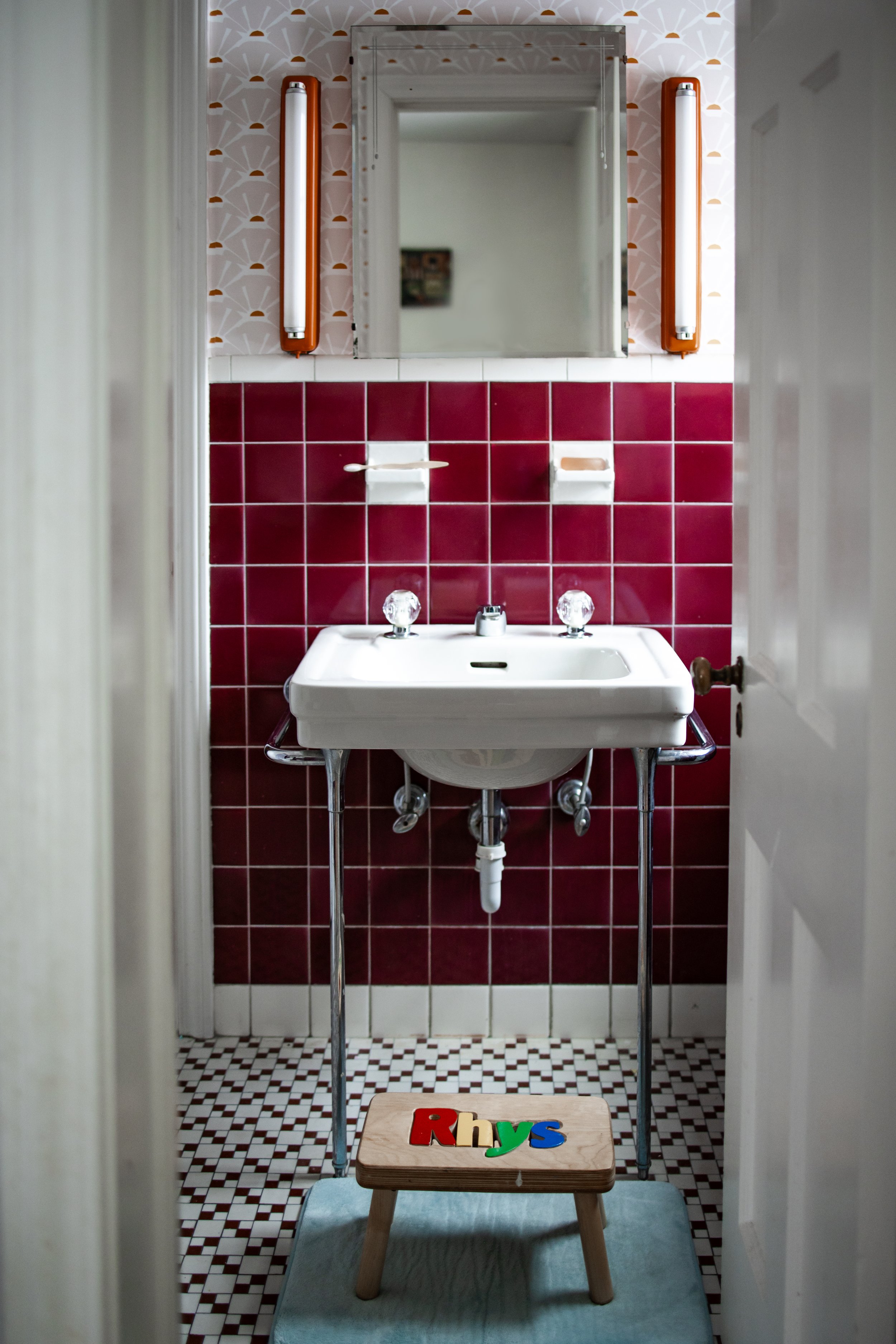 Vintage bathroom renovation in Shaker Heights, Ohio